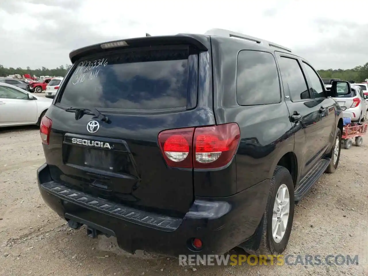 4 Фотография поврежденного автомобиля 5TDBY5G19KS169379 TOYOTA SEQUOIA 2019