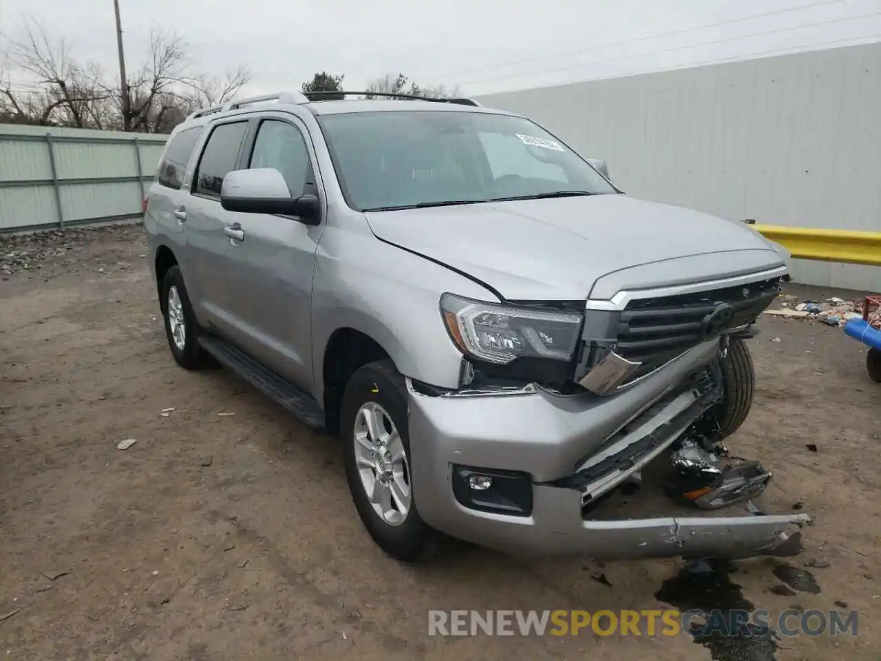 1 Photograph of a damaged car 5TDBY5G19KS169897 TOYOTA SEQUOIA 2019