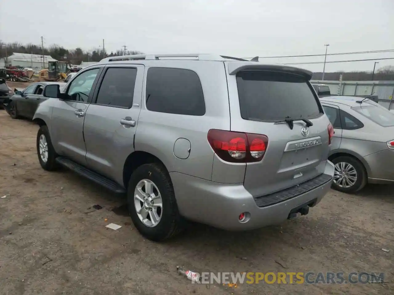 3 Photograph of a damaged car 5TDBY5G19KS169897 TOYOTA SEQUOIA 2019