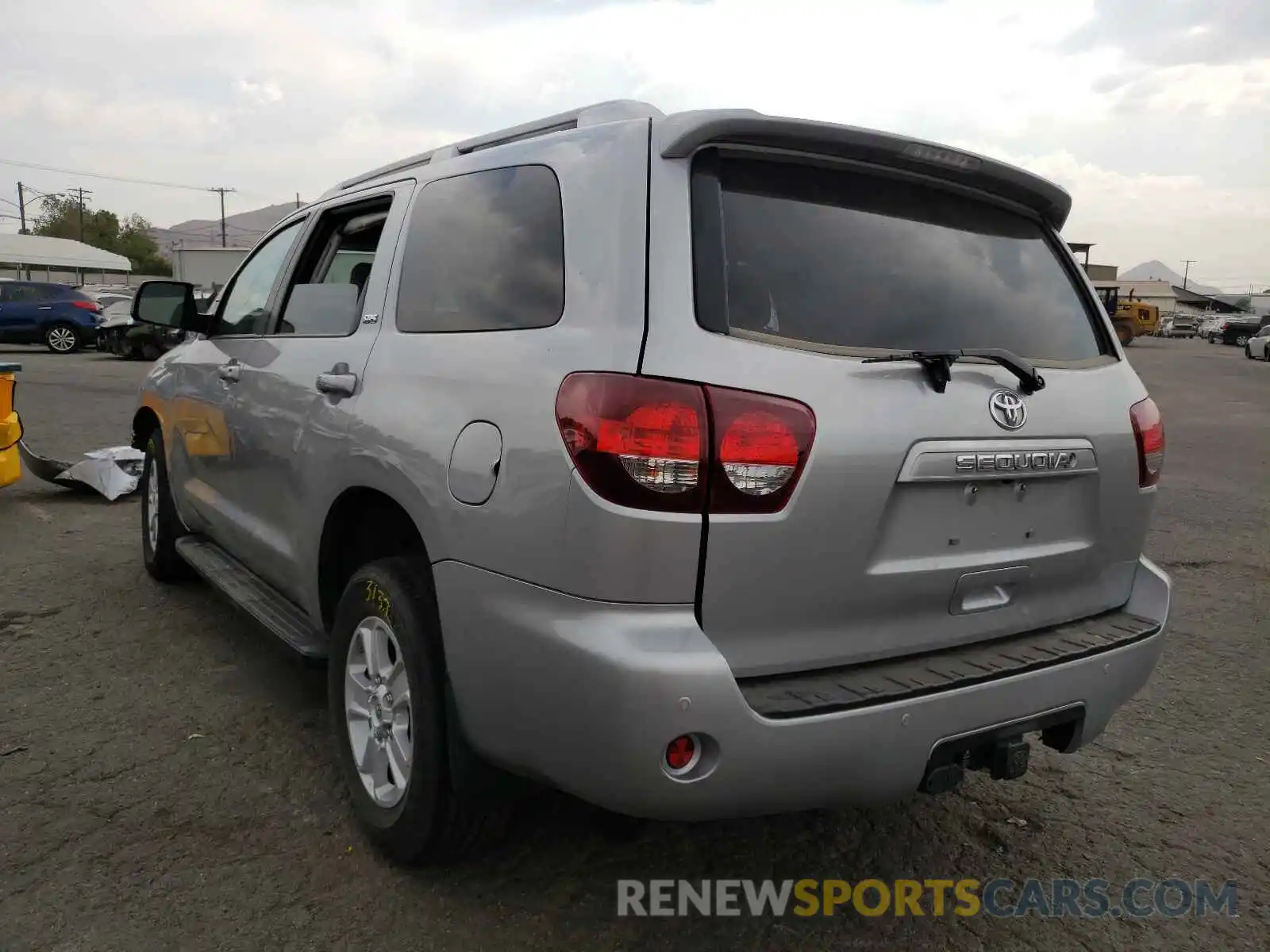 3 Фотография поврежденного автомобиля 5TDBY5G19KS173240 TOYOTA SEQUOIA 2019