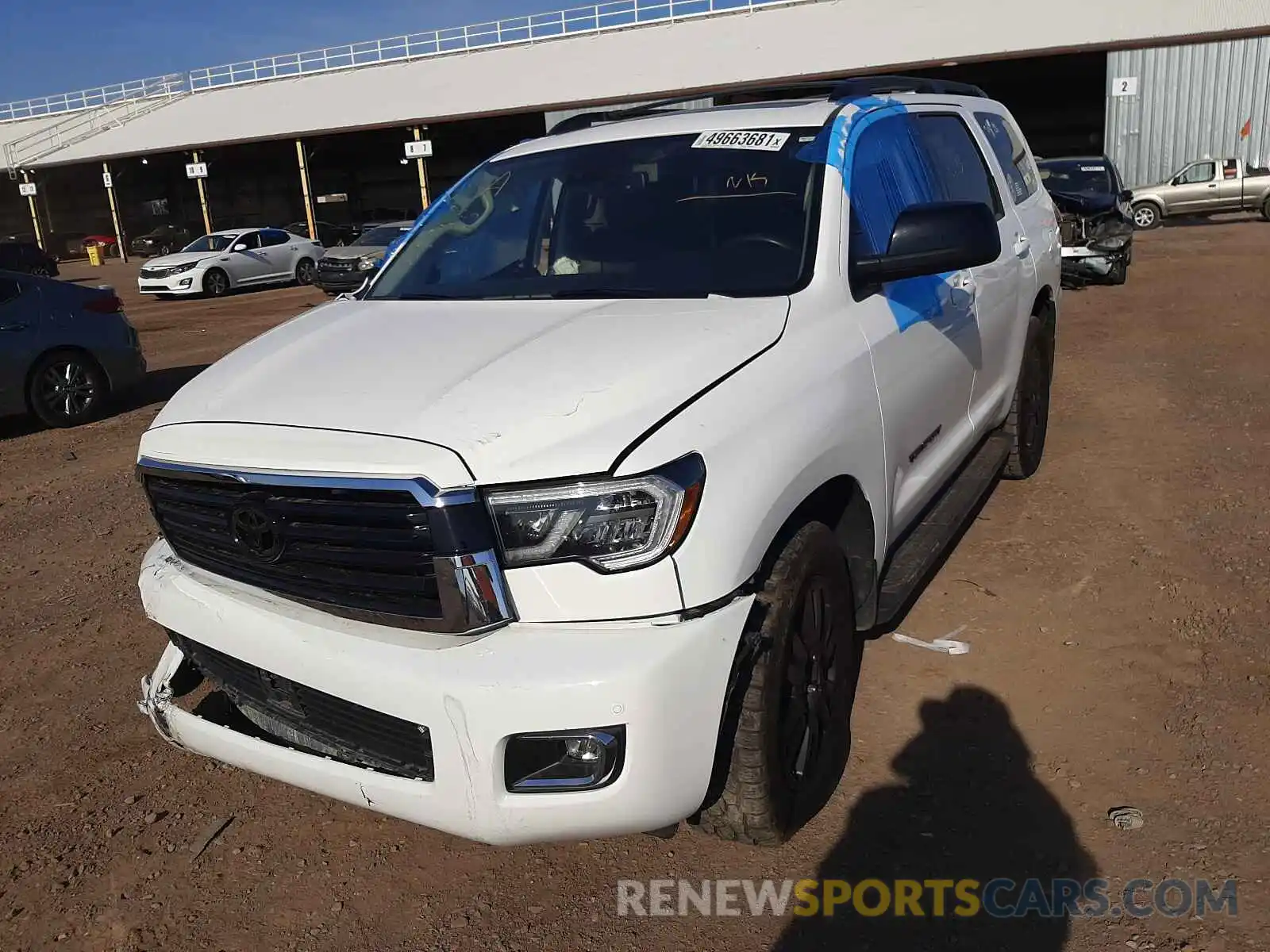 2 Photograph of a damaged car 5TDBY5G1XKS171576 TOYOTA SEQUOIA 2019