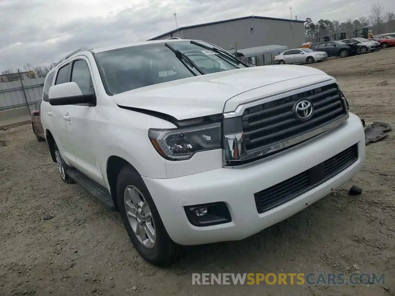 4 Фотография поврежденного автомобиля 5TDBY5G1XKS174171 TOYOTA SEQUOIA 2019