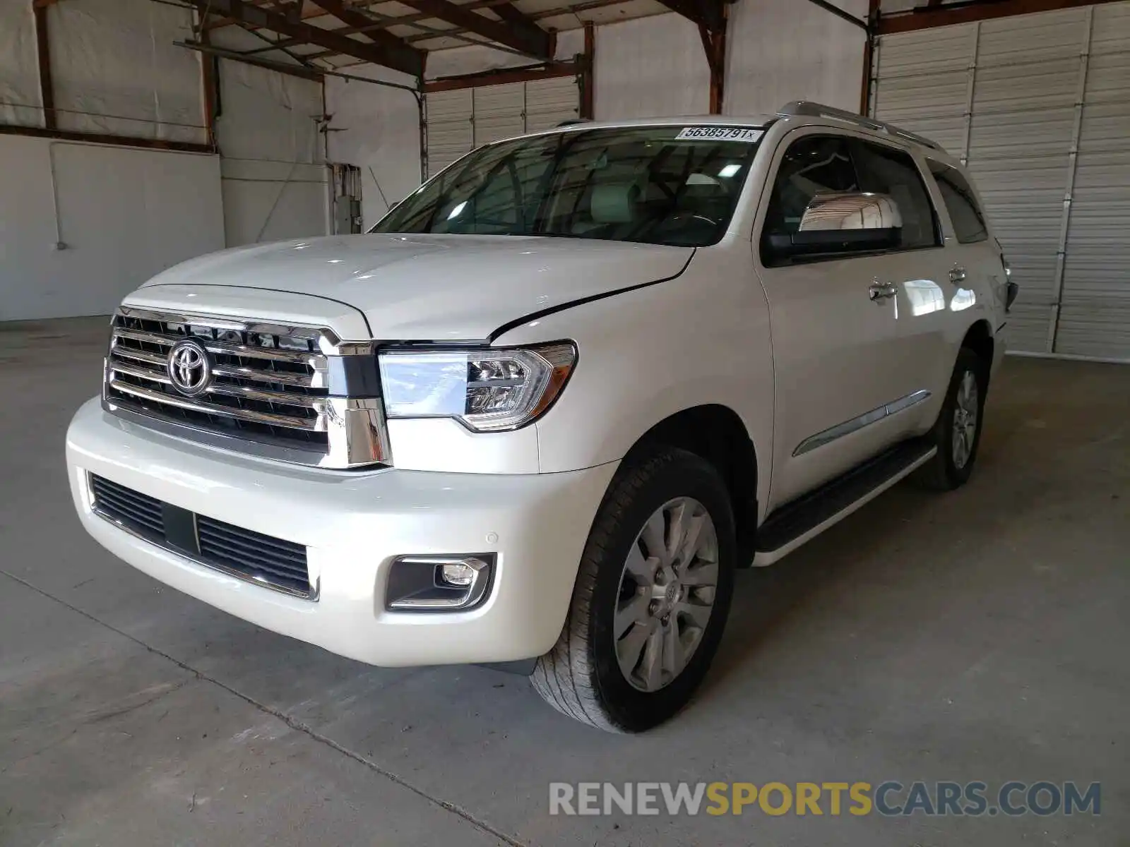 2 Photograph of a damaged car 5TDDY5G11KS168039 TOYOTA SEQUOIA 2019