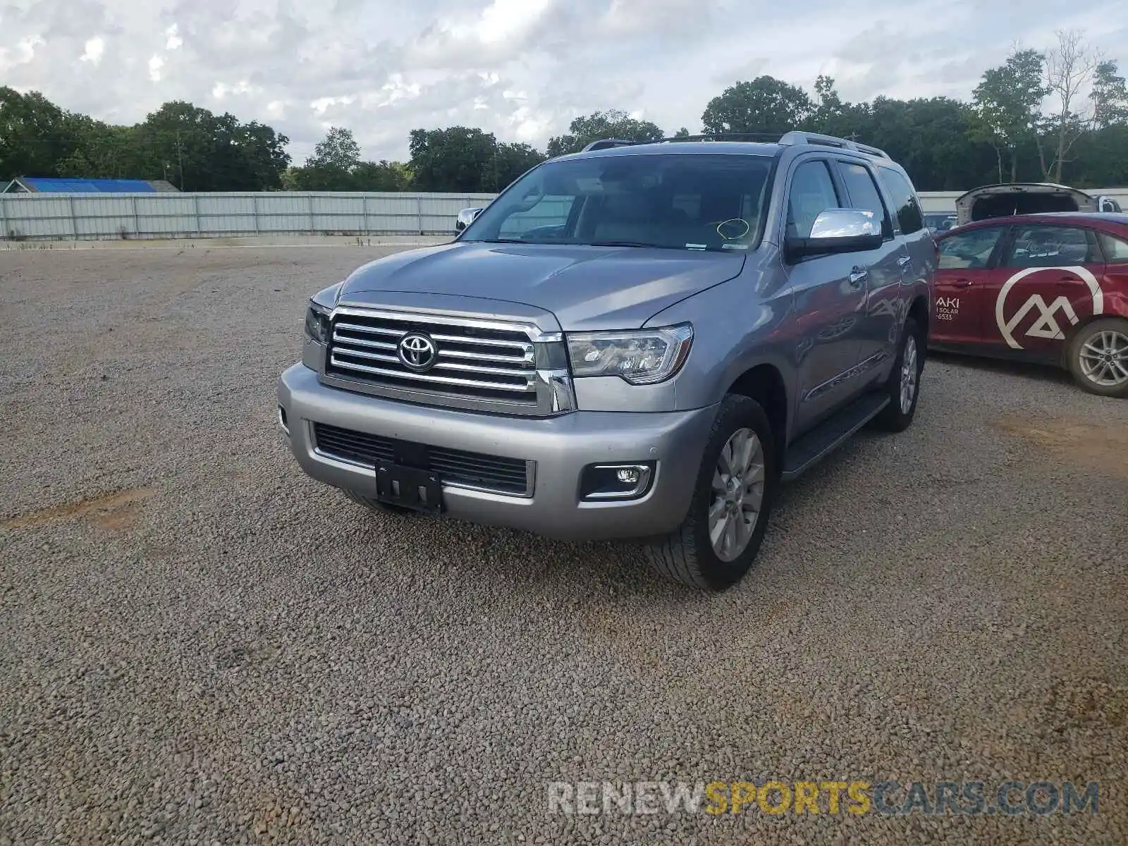 2 Photograph of a damaged car 5TDDY5G11KS173452 TOYOTA SEQUOIA 2019