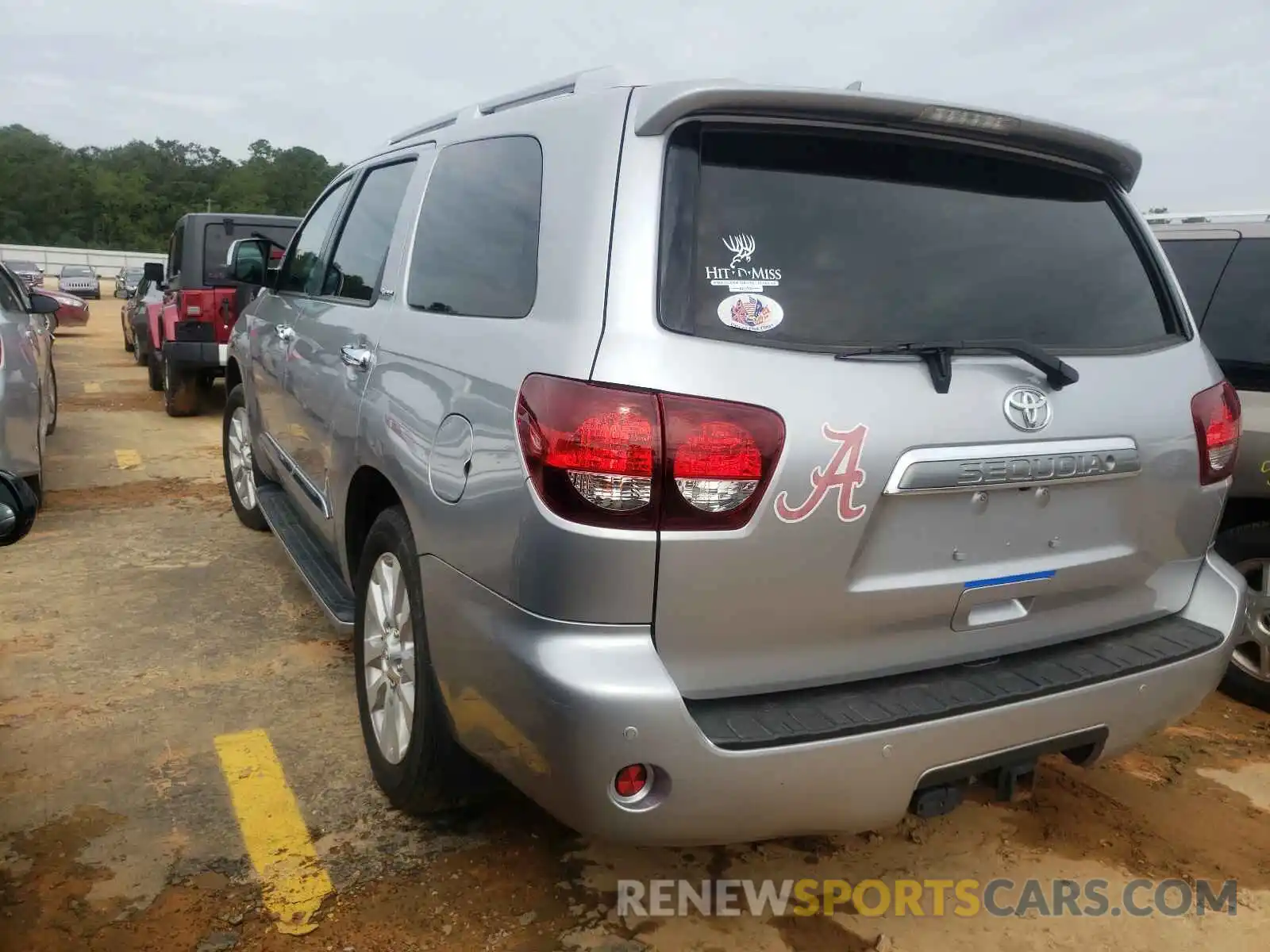 3 Photograph of a damaged car 5TDDY5G11KS173452 TOYOTA SEQUOIA 2019