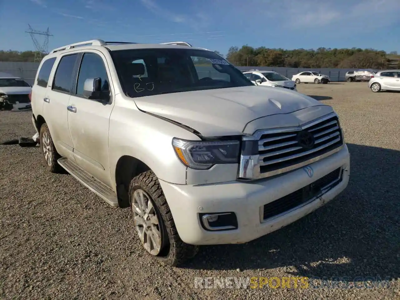 1 Фотография поврежденного автомобиля 5TDDY5G13KS168379 TOYOTA SEQUOIA 2019