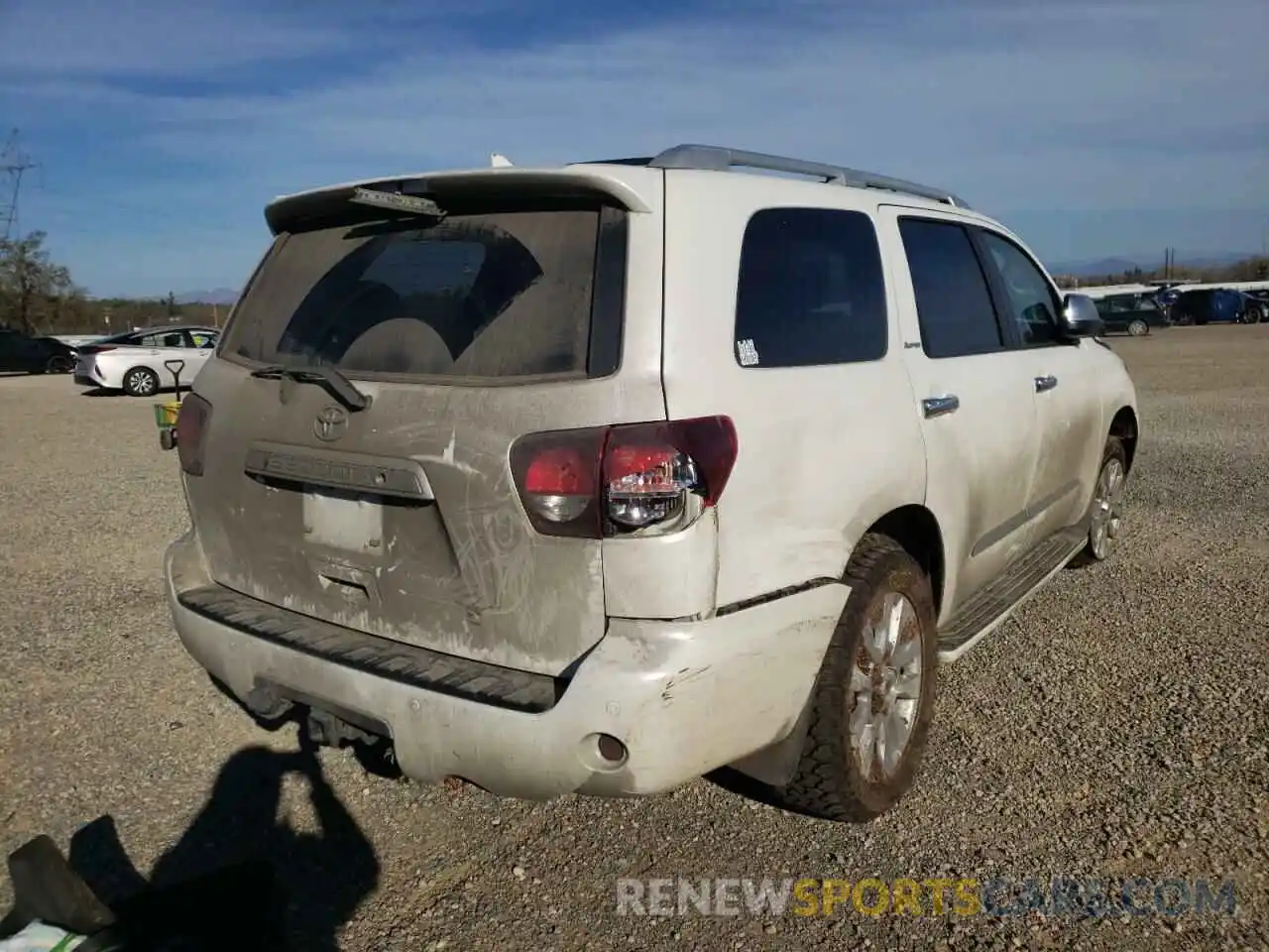 4 Photograph of a damaged car 5TDDY5G13KS168379 TOYOTA SEQUOIA 2019