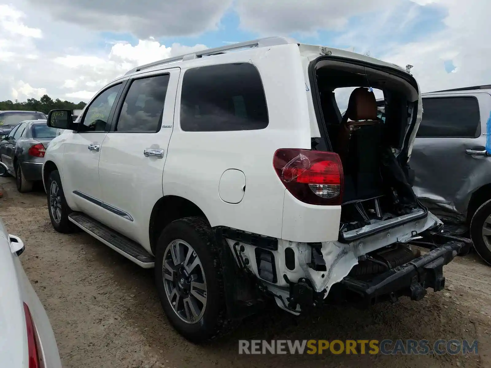 3 Photograph of a damaged car 5TDDY5G13KS171802 TOYOTA SEQUOIA 2019