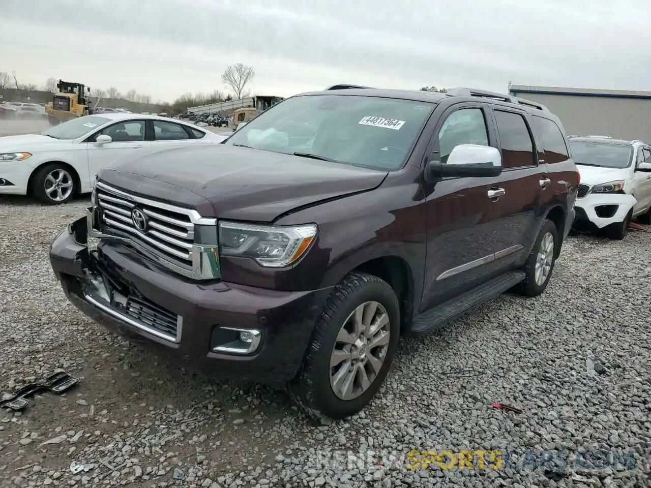 1 Photograph of a damaged car 5TDDY5G13KS174098 TOYOTA SEQUOIA 2019