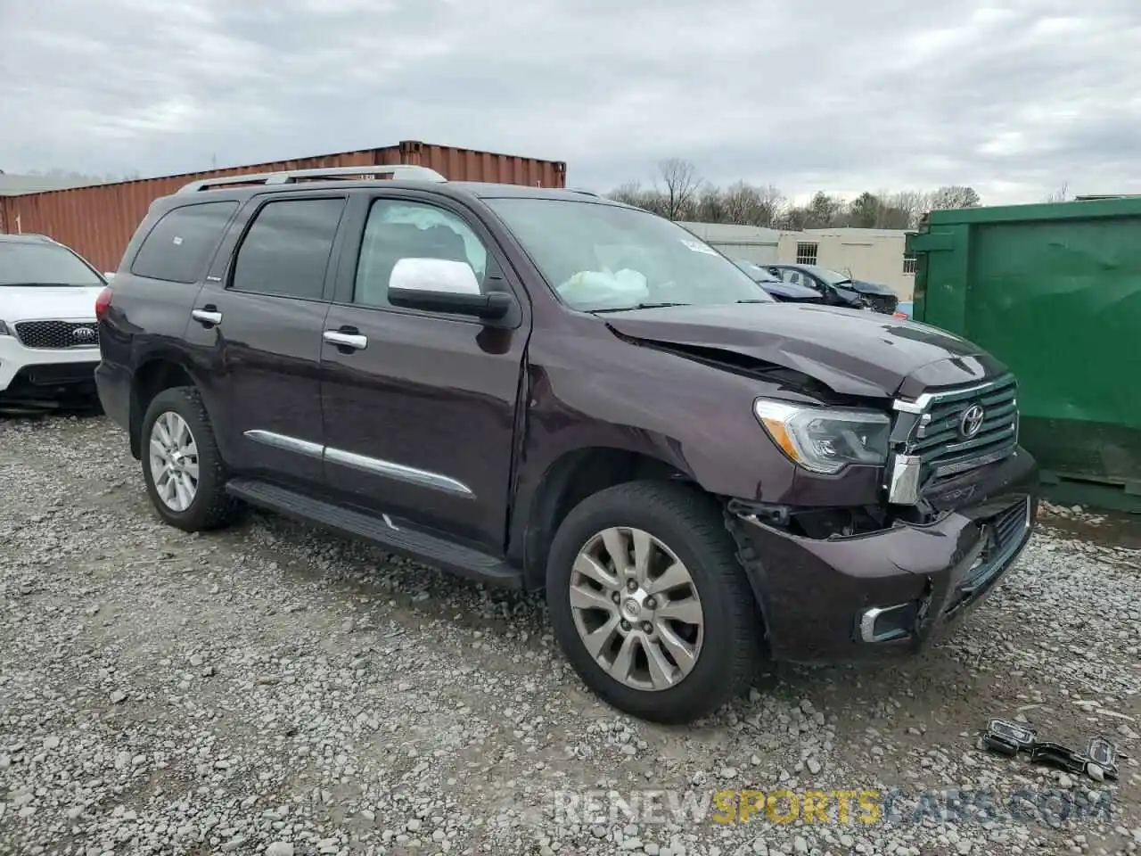 4 Photograph of a damaged car 5TDDY5G13KS174098 TOYOTA SEQUOIA 2019