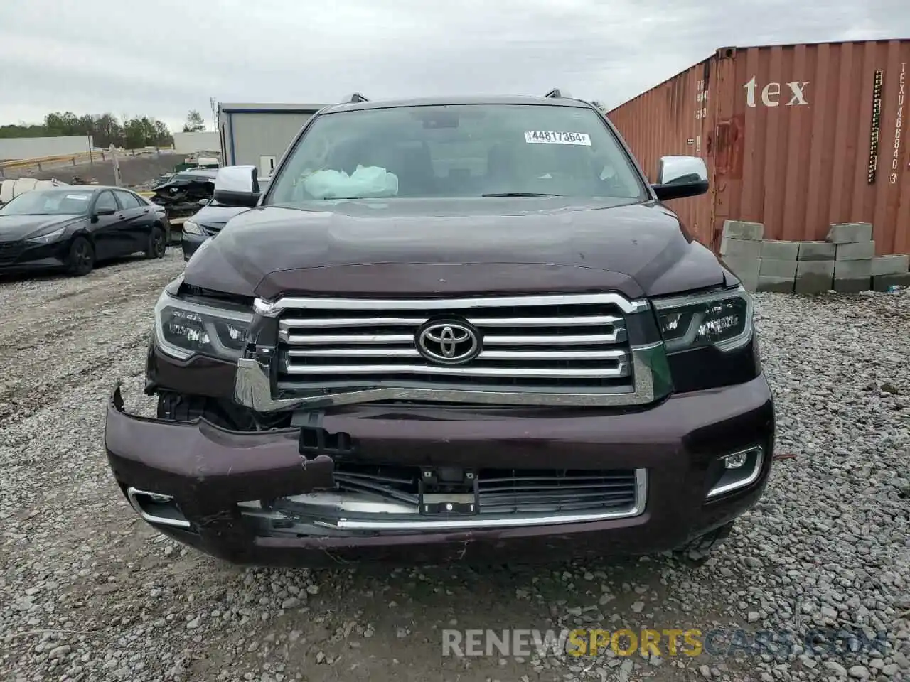 5 Photograph of a damaged car 5TDDY5G13KS174098 TOYOTA SEQUOIA 2019