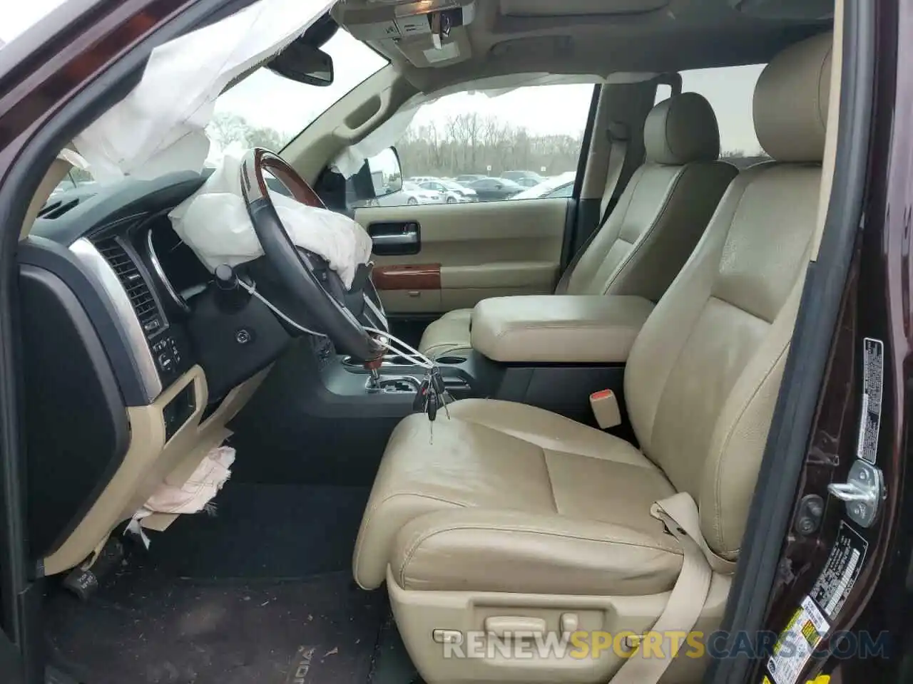 7 Photograph of a damaged car 5TDDY5G13KS174098 TOYOTA SEQUOIA 2019