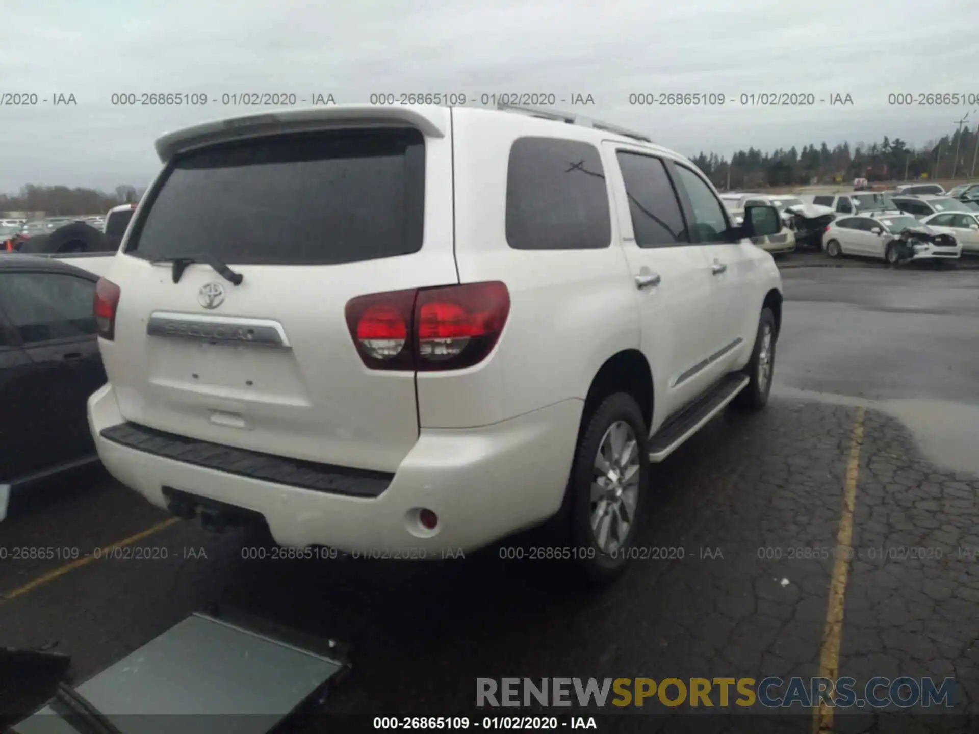 4 Photograph of a damaged car 5TDDY5G14KS173316 TOYOTA SEQUOIA 2019