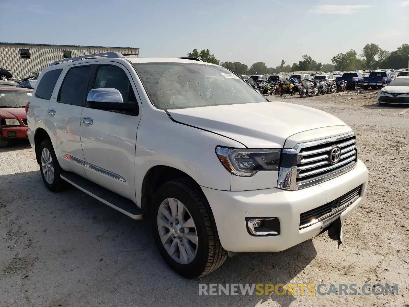 1 Photograph of a damaged car 5TDDY5G17KS168269 TOYOTA SEQUOIA 2019