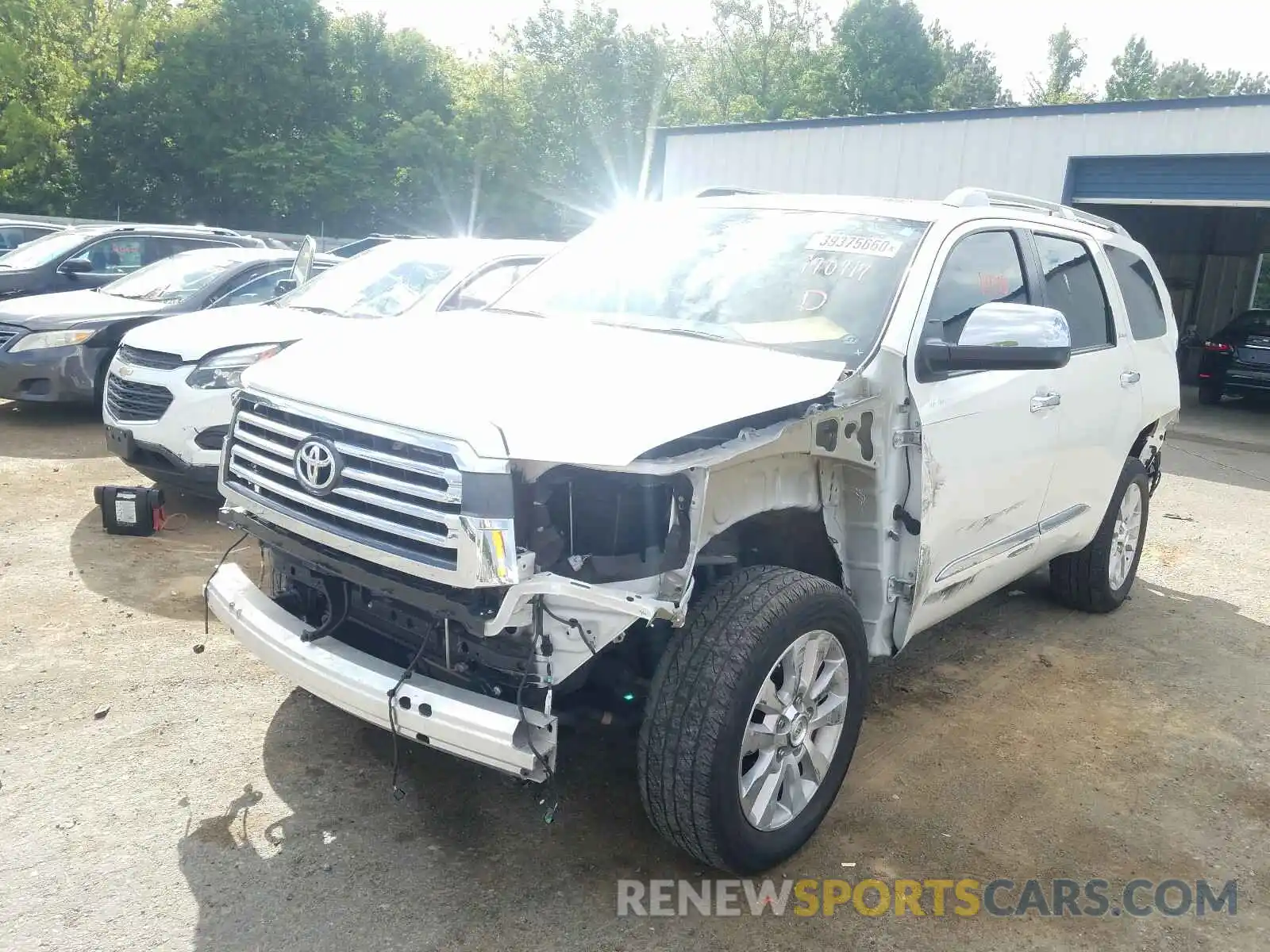 2 Photograph of a damaged car 5TDDY5G17KS170717 TOYOTA SEQUOIA 2019