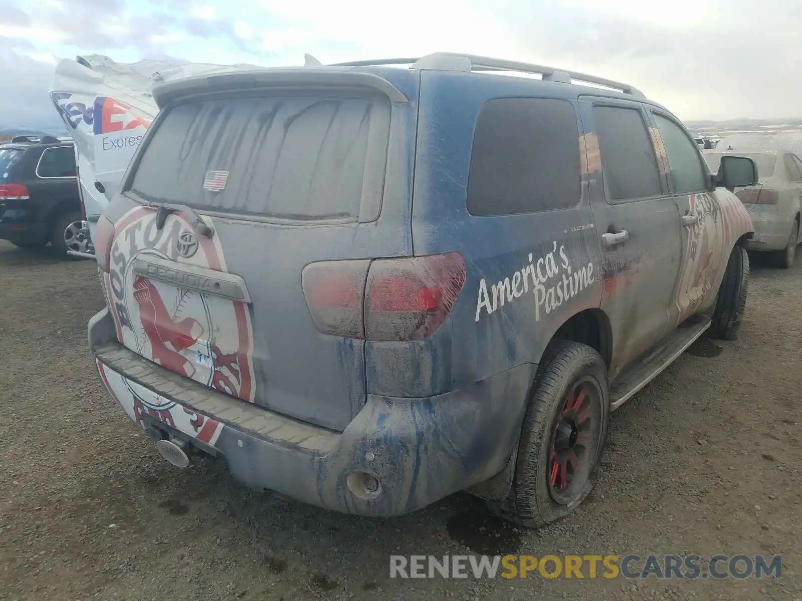 4 Photograph of a damaged car 5TDDY5G18KS168653 TOYOTA SEQUOIA 2019