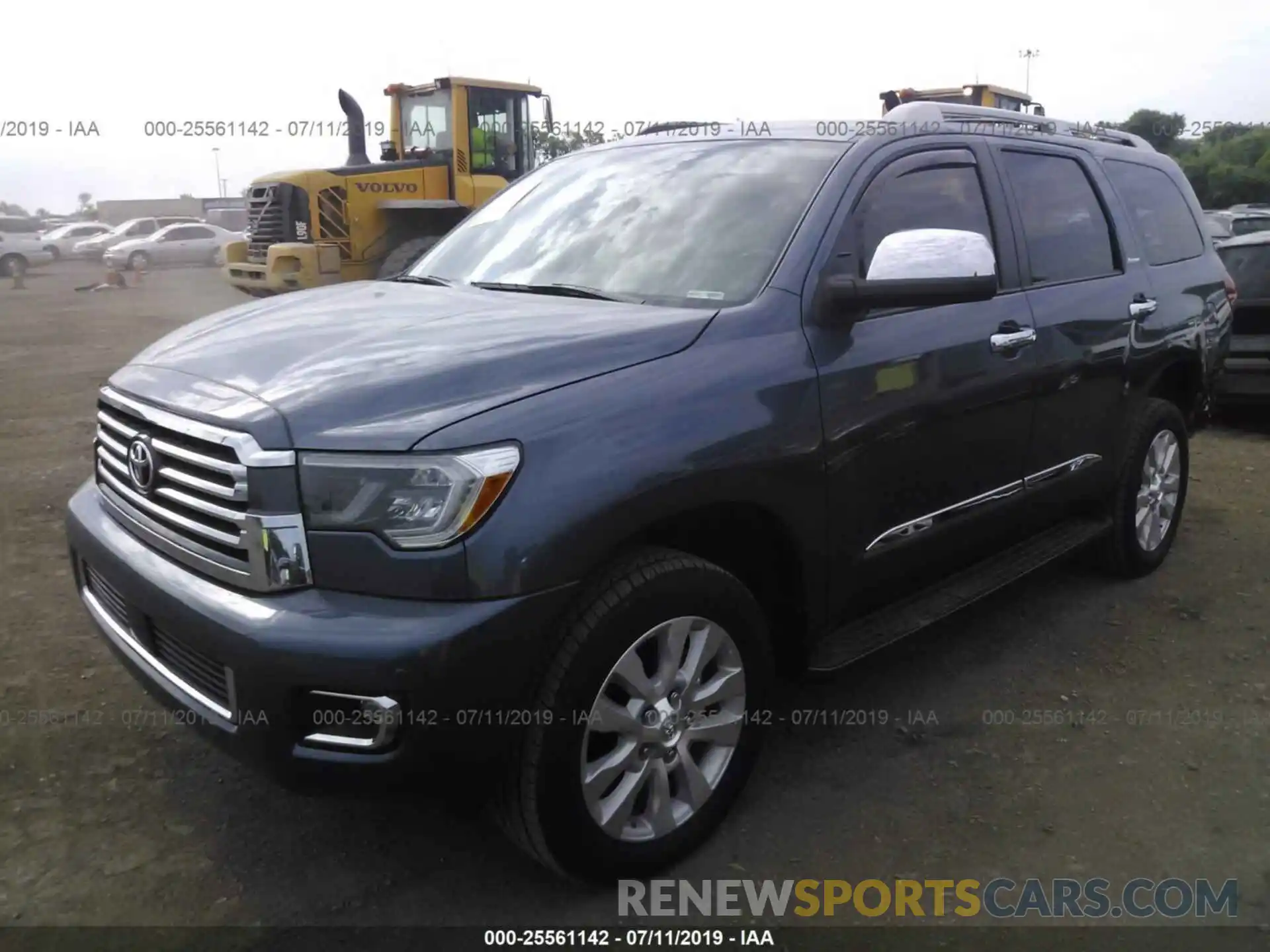 2 Photograph of a damaged car 5TDDY5G19KS165664 TOYOTA SEQUOIA 2019