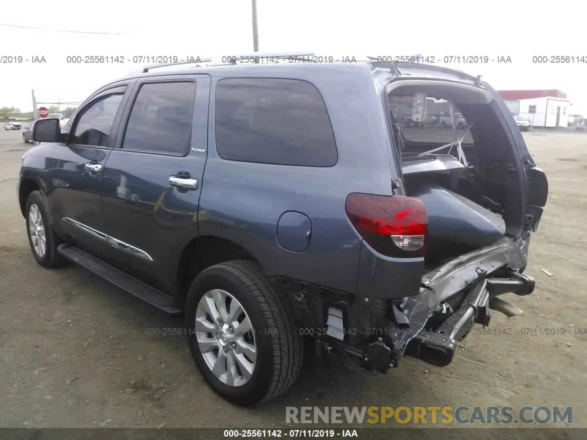 3 Photograph of a damaged car 5TDDY5G19KS165664 TOYOTA SEQUOIA 2019