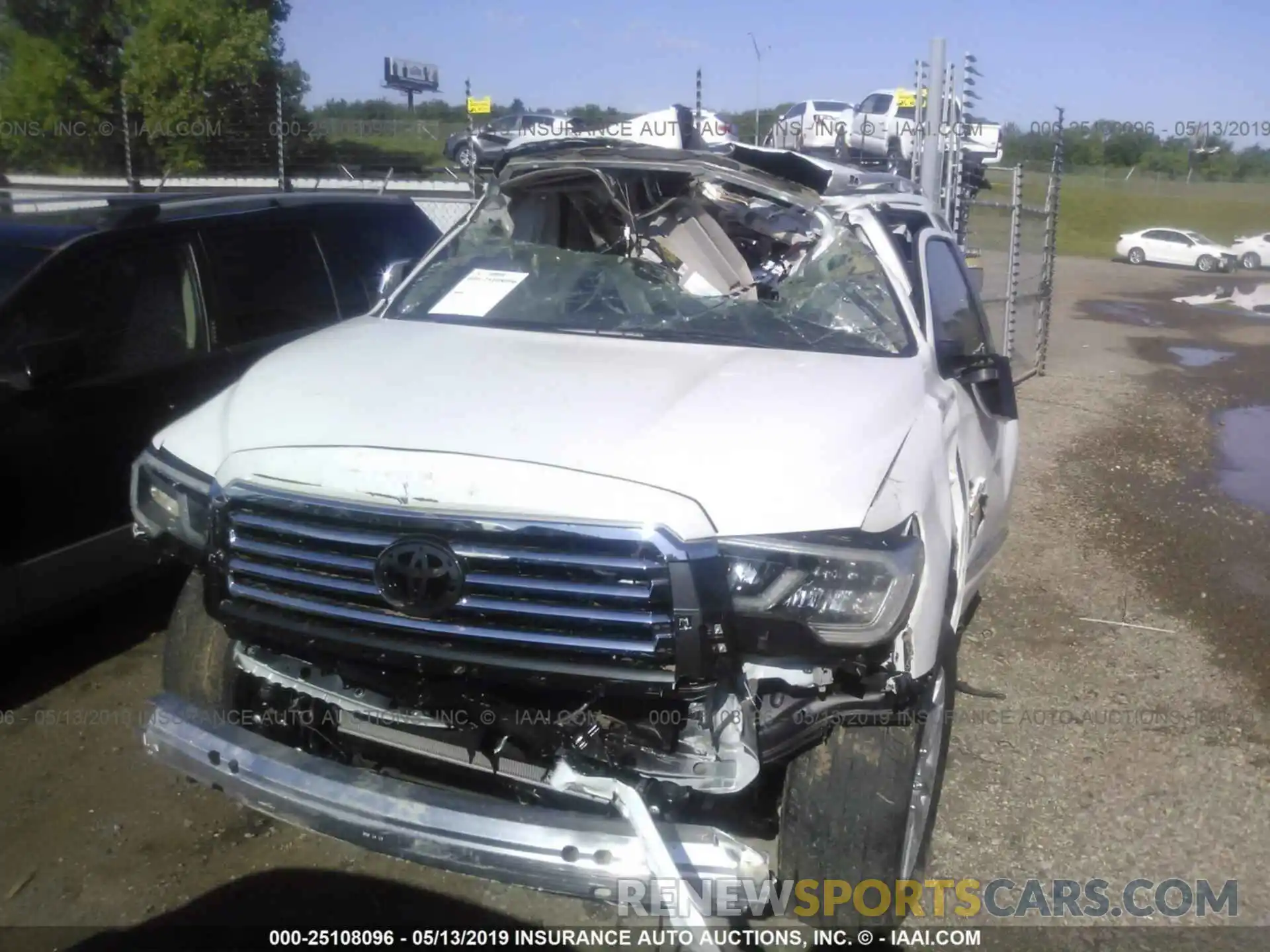 6 Photograph of a damaged car 5TDDY5G19KS171819 TOYOTA SEQUOIA 2019