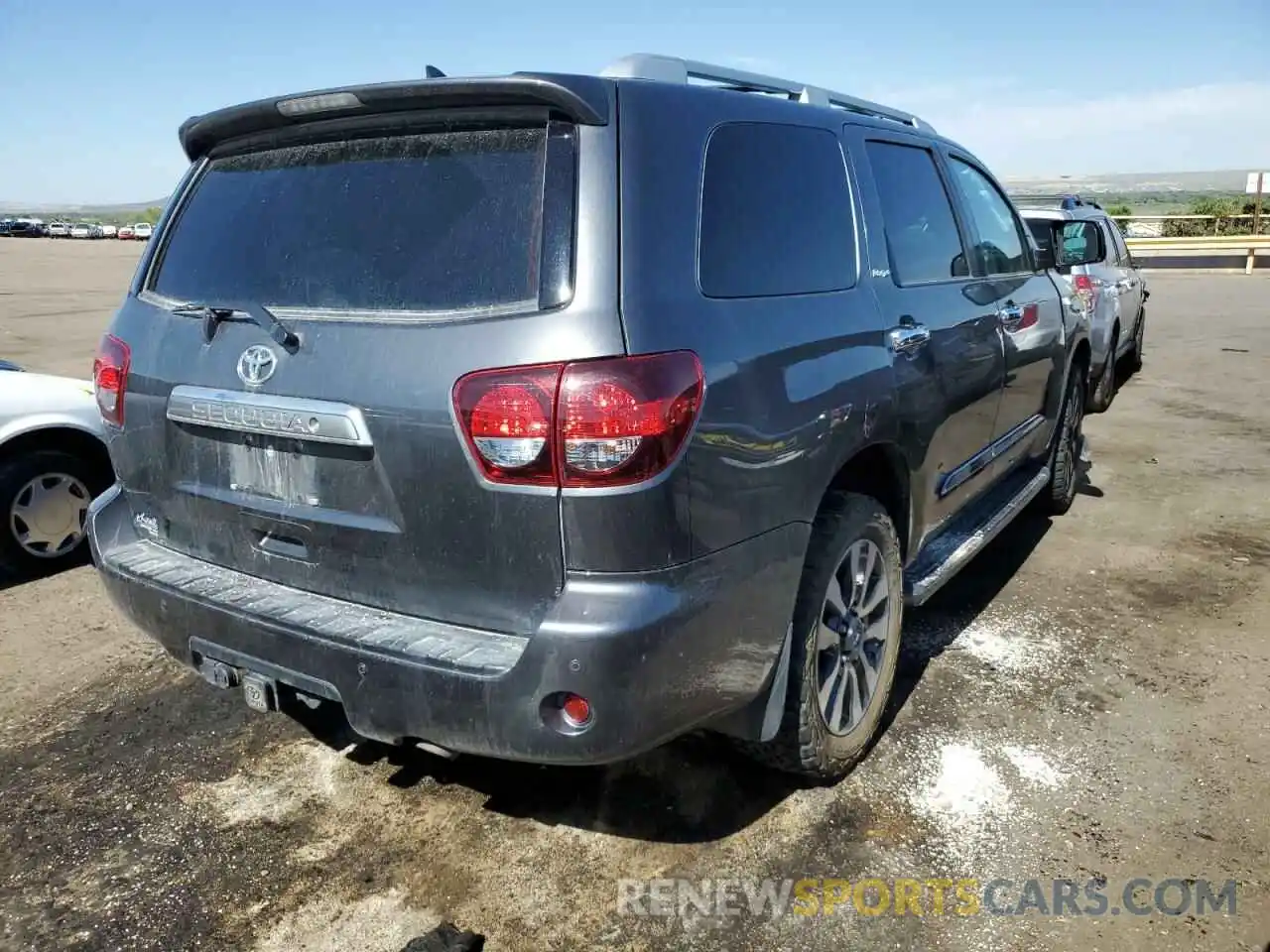 4 Фотография поврежденного автомобиля 5TDJY5G10KS166835 TOYOTA SEQUOIA 2019