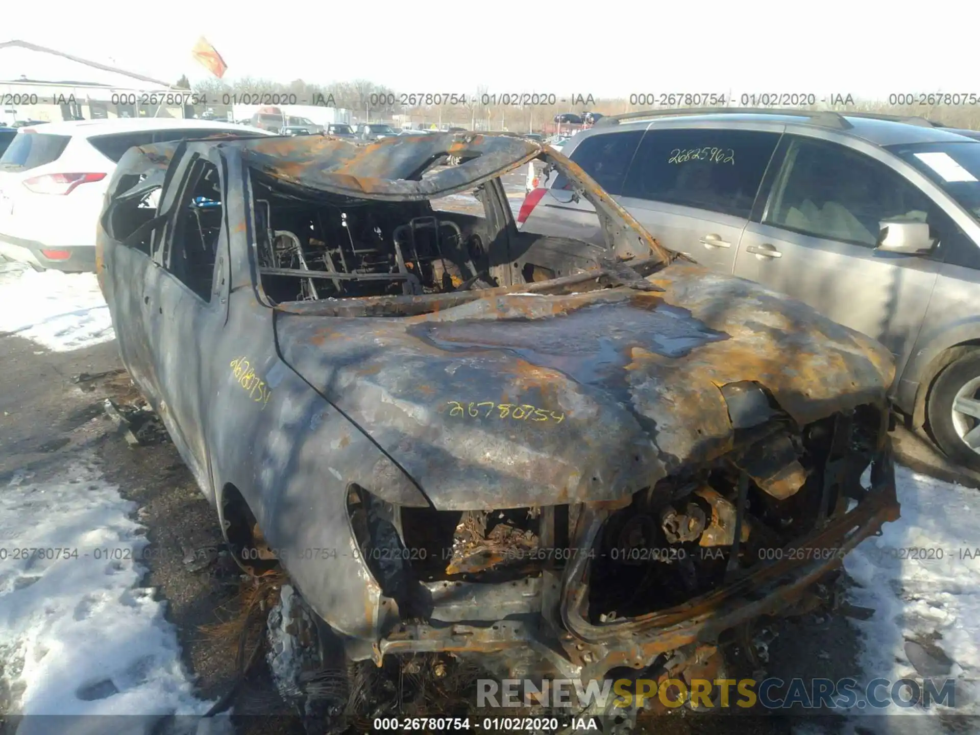 6 Photograph of a damaged car 5TDJY5G10KS168133 TOYOTA SEQUOIA 2019