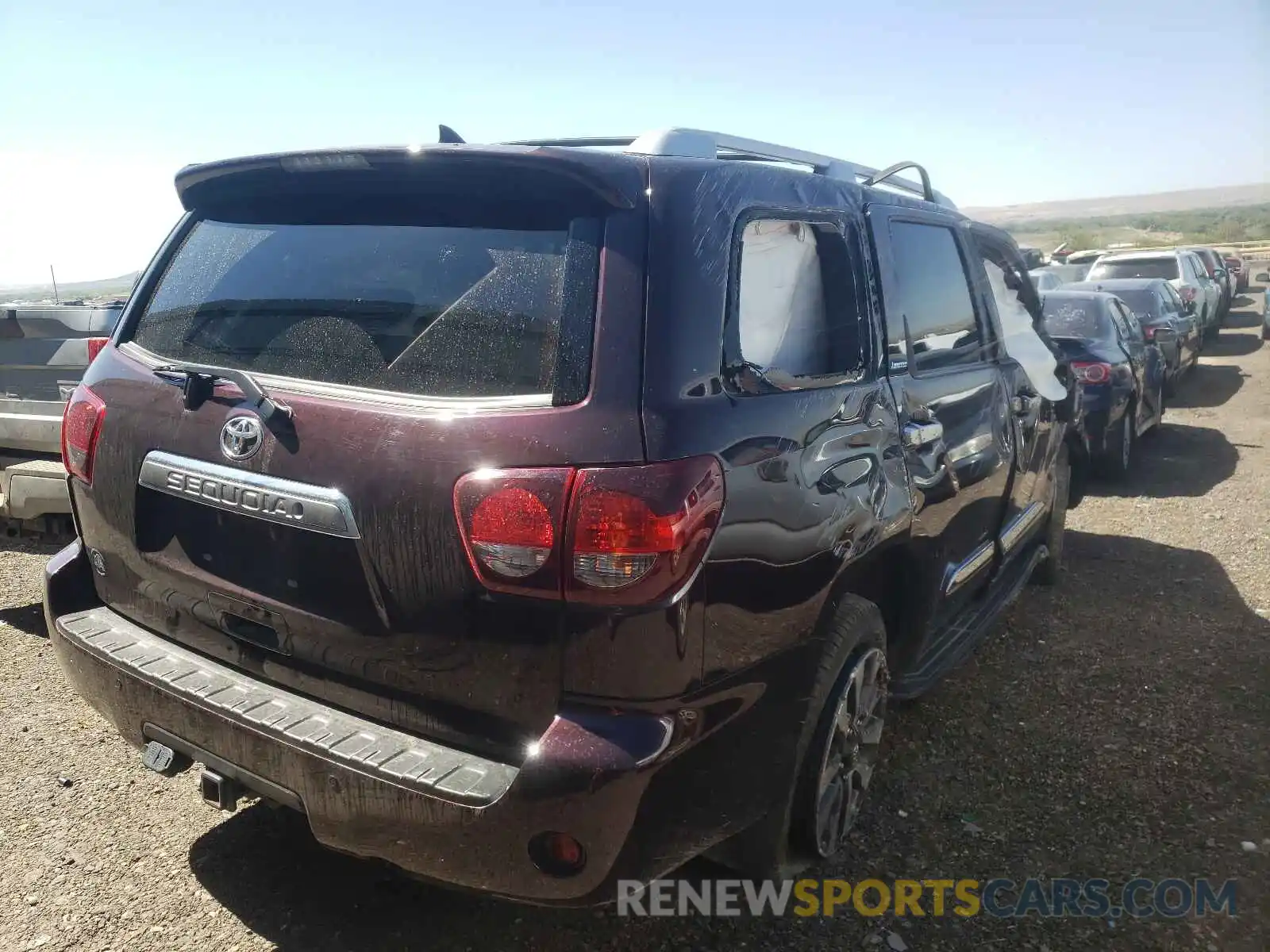 4 Photograph of a damaged car 5TDJY5G10KS174403 TOYOTA SEQUOIA 2019