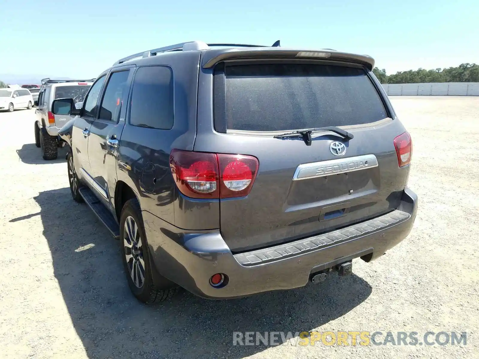 3 Photograph of a damaged car 5TDJY5G11KS165869 TOYOTA SEQUOIA 2019