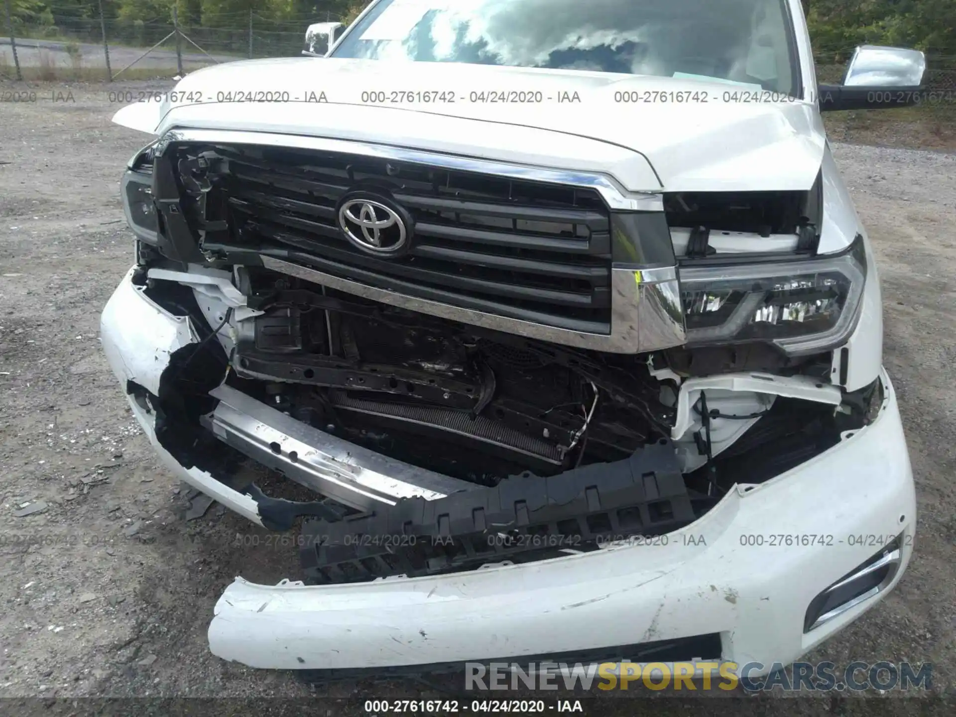 6 Photograph of a damaged car 5TDJY5G12KS171373 TOYOTA SEQUOIA 2019