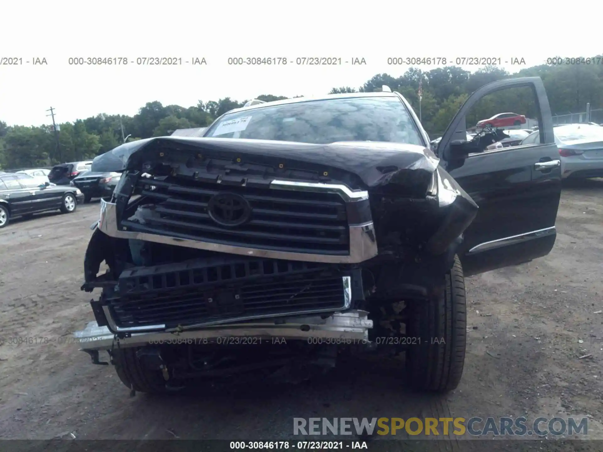 6 Photograph of a damaged car 5TDJY5G13KS167560 TOYOTA SEQUOIA 2019