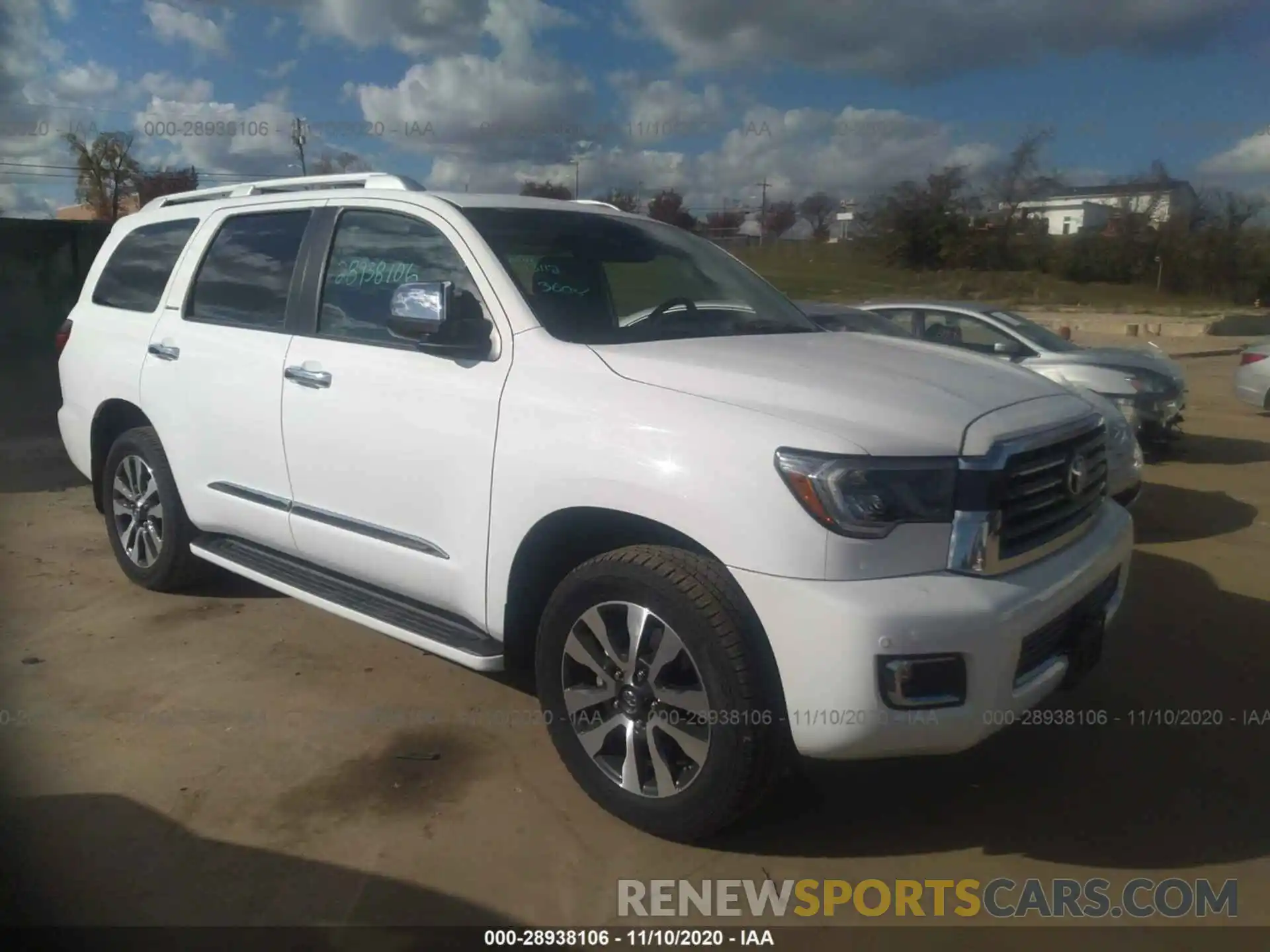 1 Photograph of a damaged car 5TDJY5G13KS173410 TOYOTA SEQUOIA 2019