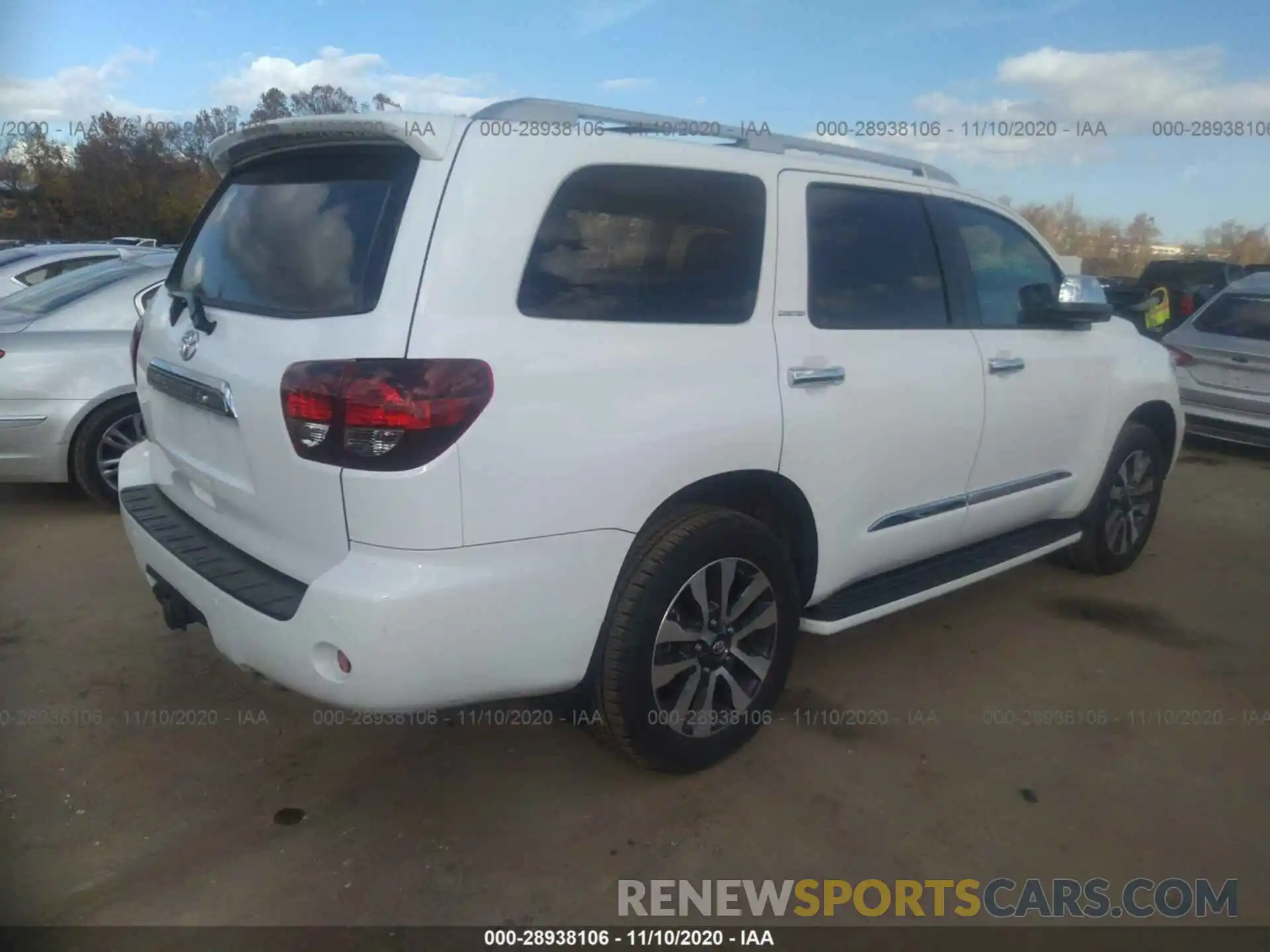 4 Фотография поврежденного автомобиля 5TDJY5G13KS173410 TOYOTA SEQUOIA 2019