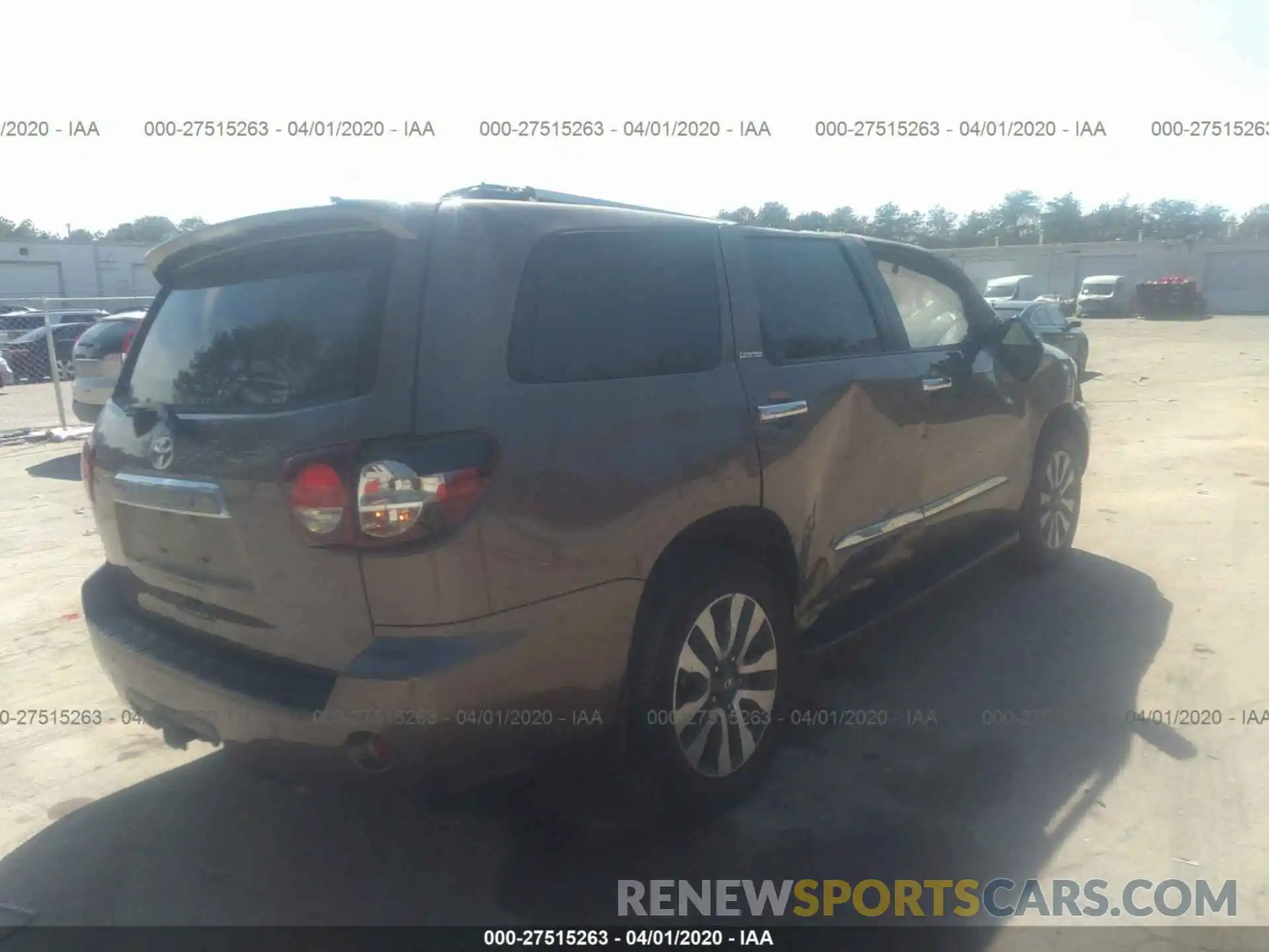 4 Photograph of a damaged car 5TDJY5G15KS171710 TOYOTA SEQUOIA 2019