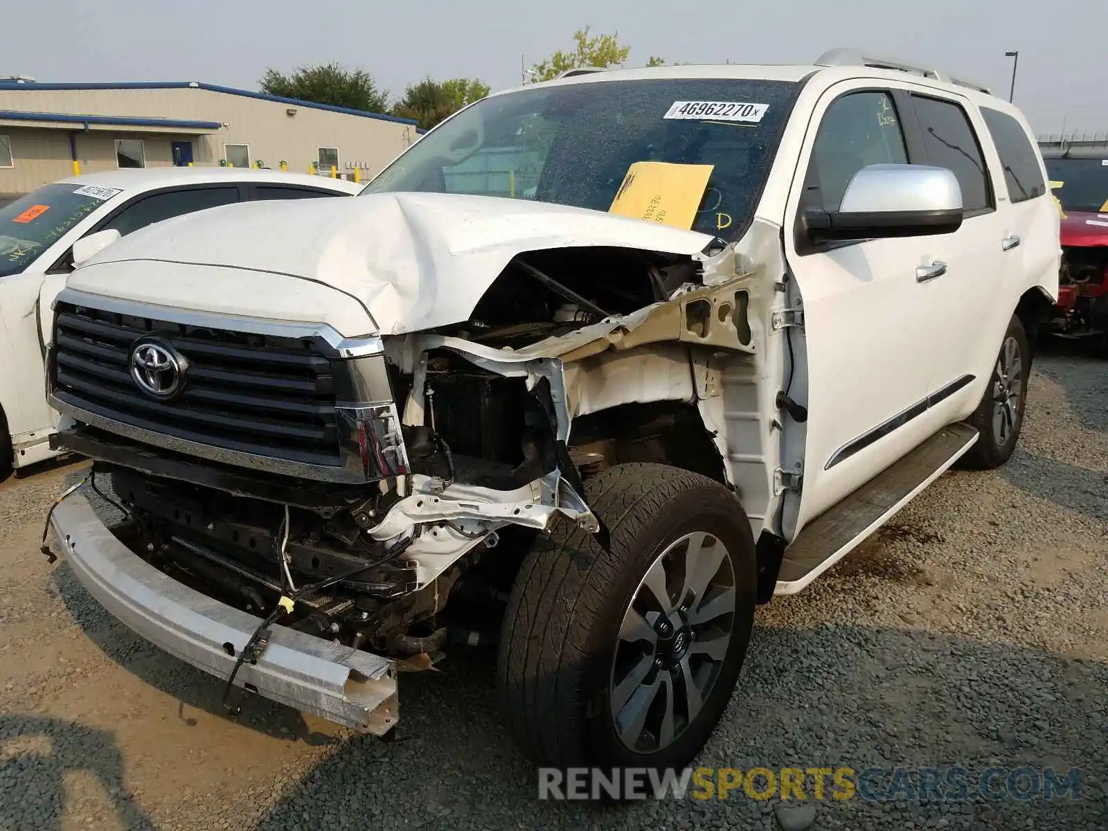 2 Photograph of a damaged car 5TDJY5G17KS170249 TOYOTA SEQUOIA 2019