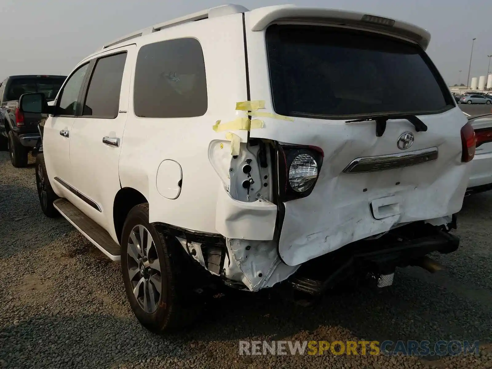 3 Photograph of a damaged car 5TDJY5G17KS170249 TOYOTA SEQUOIA 2019