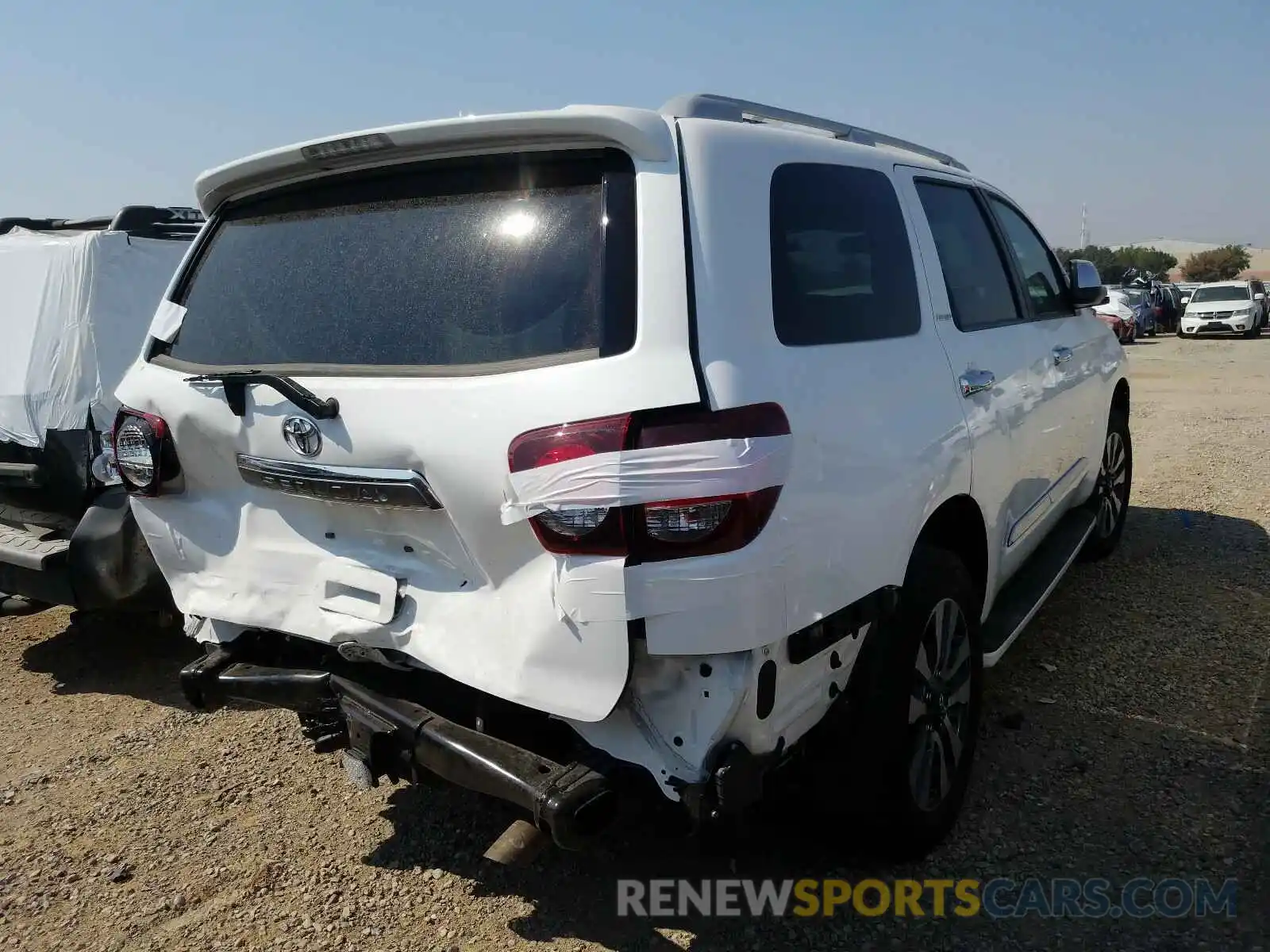 4 Photograph of a damaged car 5TDJY5G17KS170249 TOYOTA SEQUOIA 2019