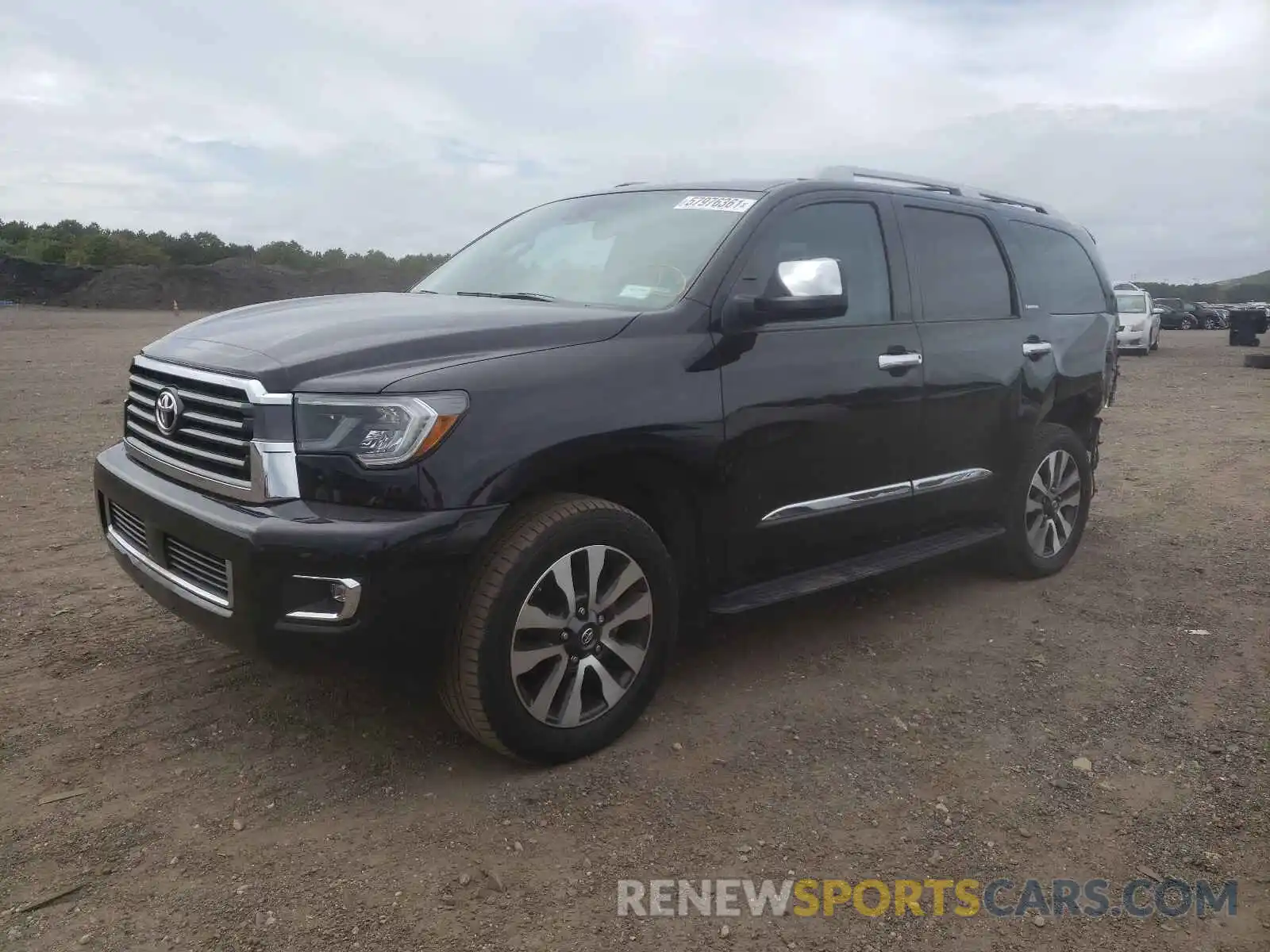 2 Photograph of a damaged car 5TDJY5G18KS166615 TOYOTA SEQUOIA 2019