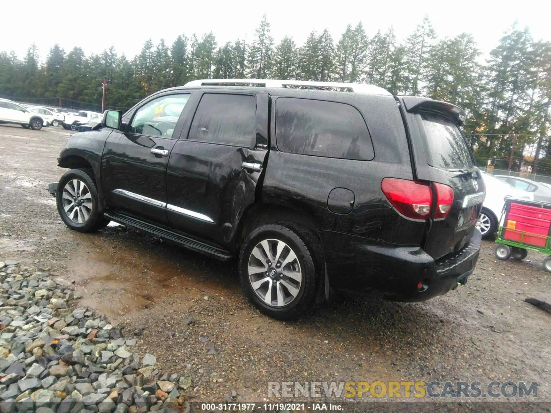 3 Photograph of a damaged car 5TDJY5G19KS165408 TOYOTA SEQUOIA 2019