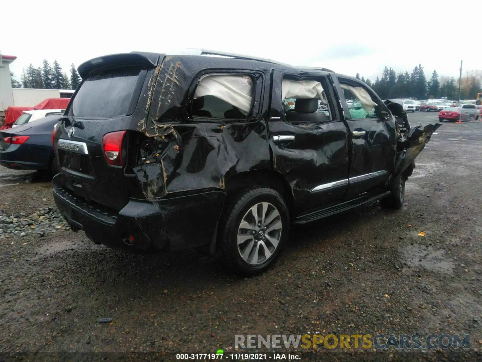 4 Photograph of a damaged car 5TDJY5G19KS165408 TOYOTA SEQUOIA 2019