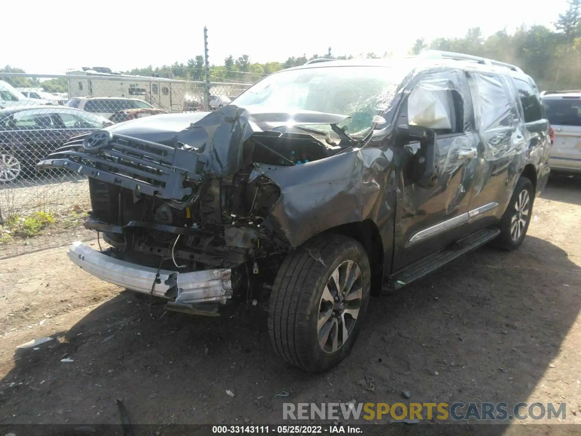 2 Photograph of a damaged car 5TDJY5G1XKS171072 TOYOTA SEQUOIA 2019