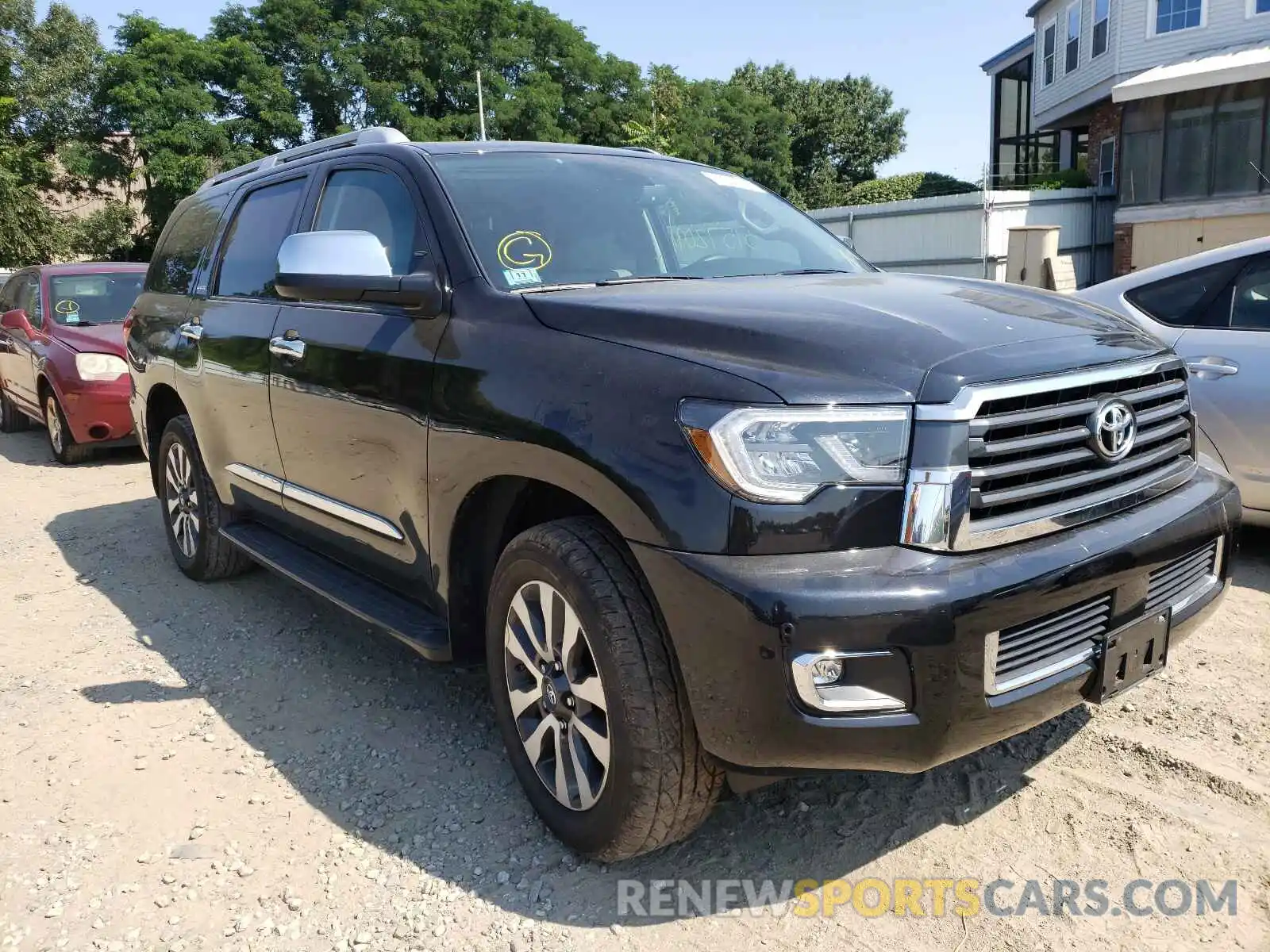 1 Photograph of a damaged car 5TDJY5G1XKS172755 TOYOTA SEQUOIA 2019