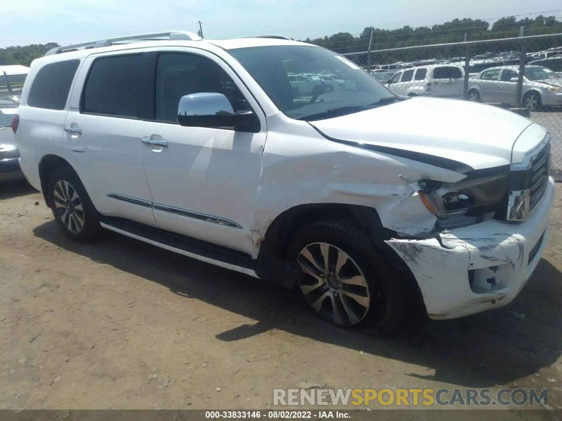 1 Photograph of a damaged car 5TDKY5G14KS073563 TOYOTA SEQUOIA 2019