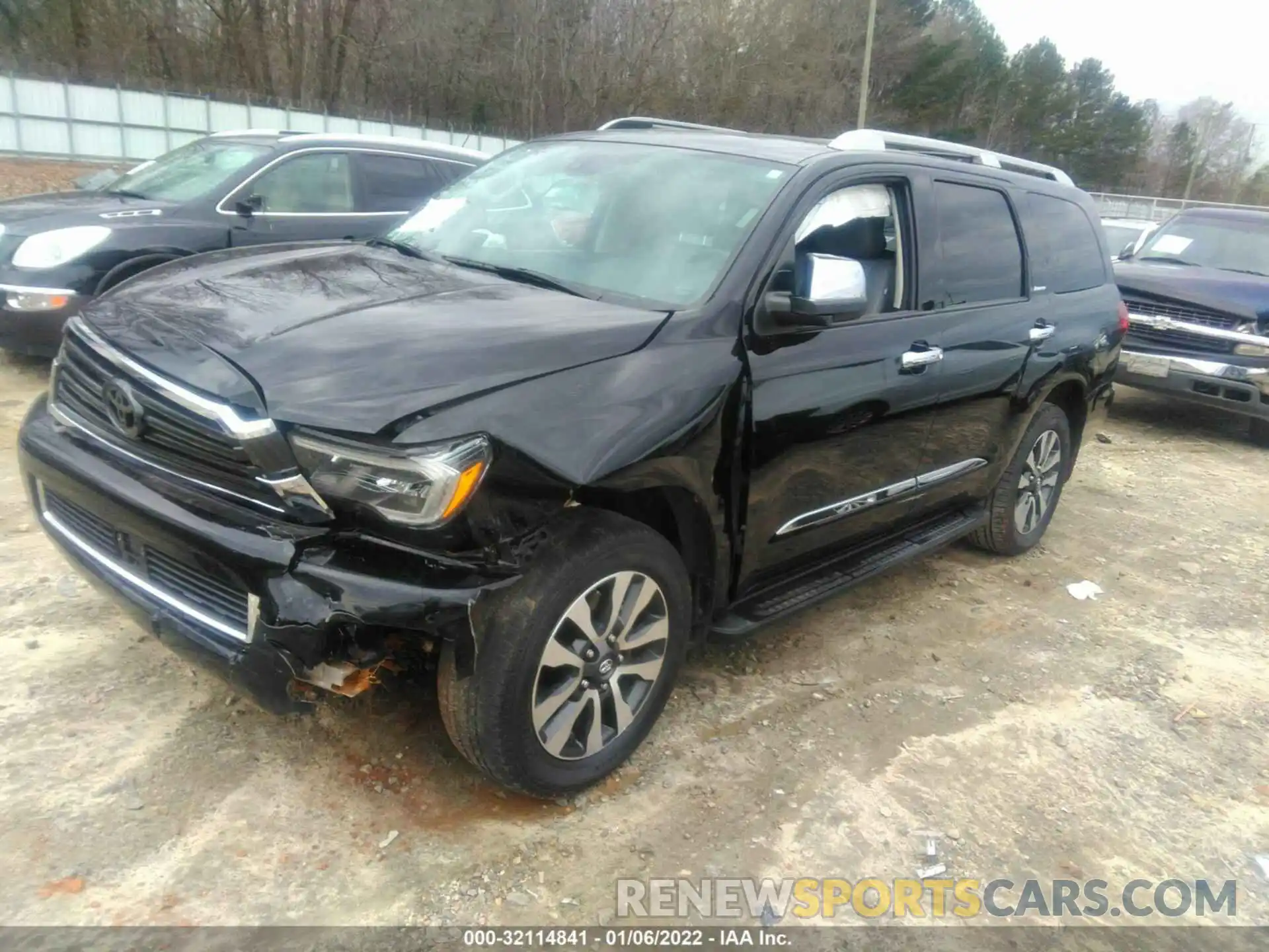 2 Photograph of a damaged car 5TDKY5G15KS073880 TOYOTA SEQUOIA 2019