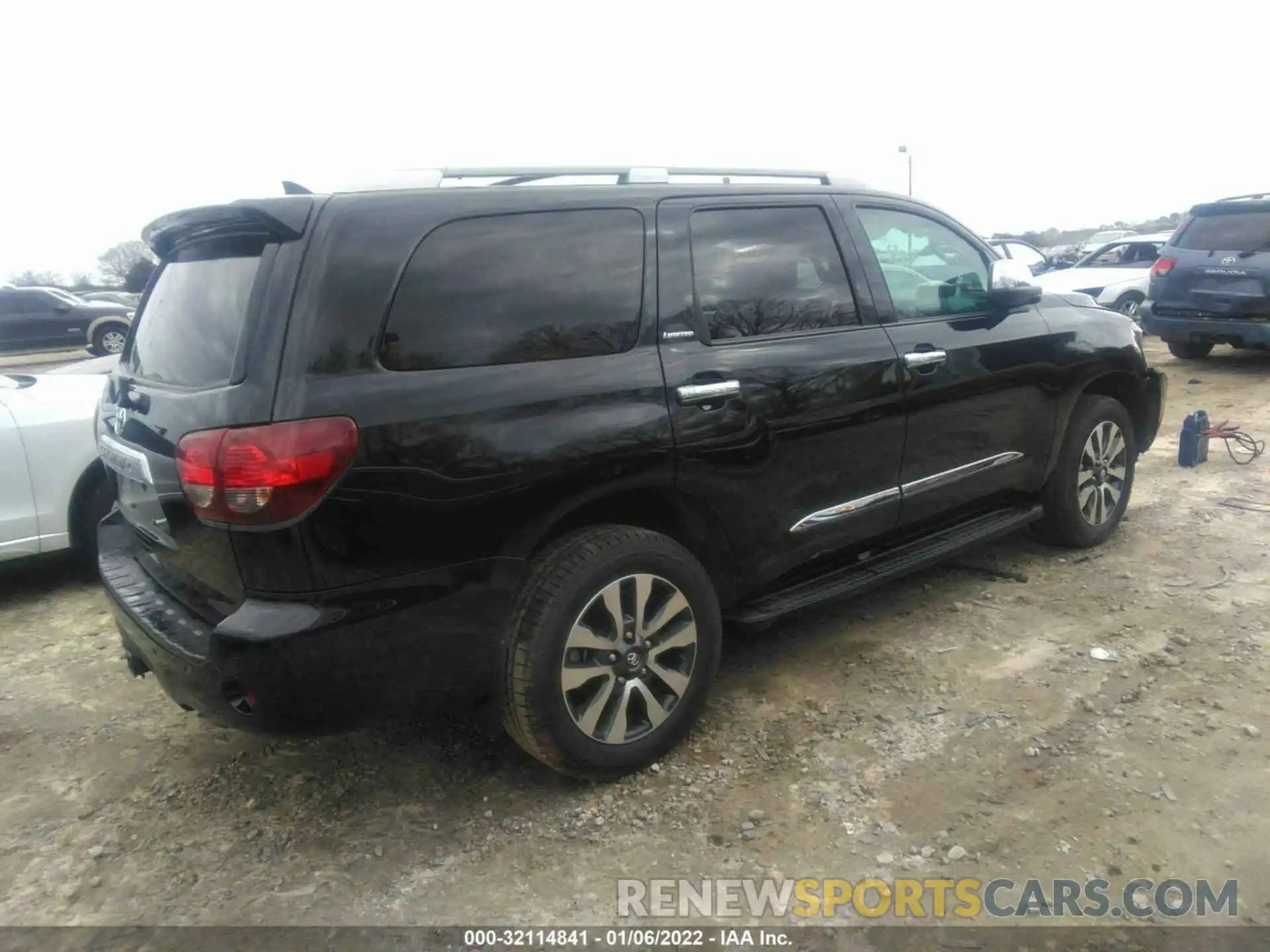 4 Фотография поврежденного автомобиля 5TDKY5G15KS073880 TOYOTA SEQUOIA 2019