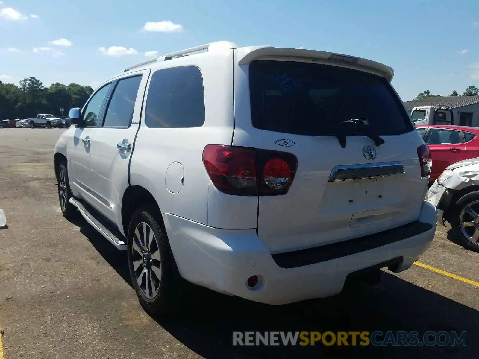 3 Photograph of a damaged car 5TDKY5G17KS072777 TOYOTA SEQUOIA 2019