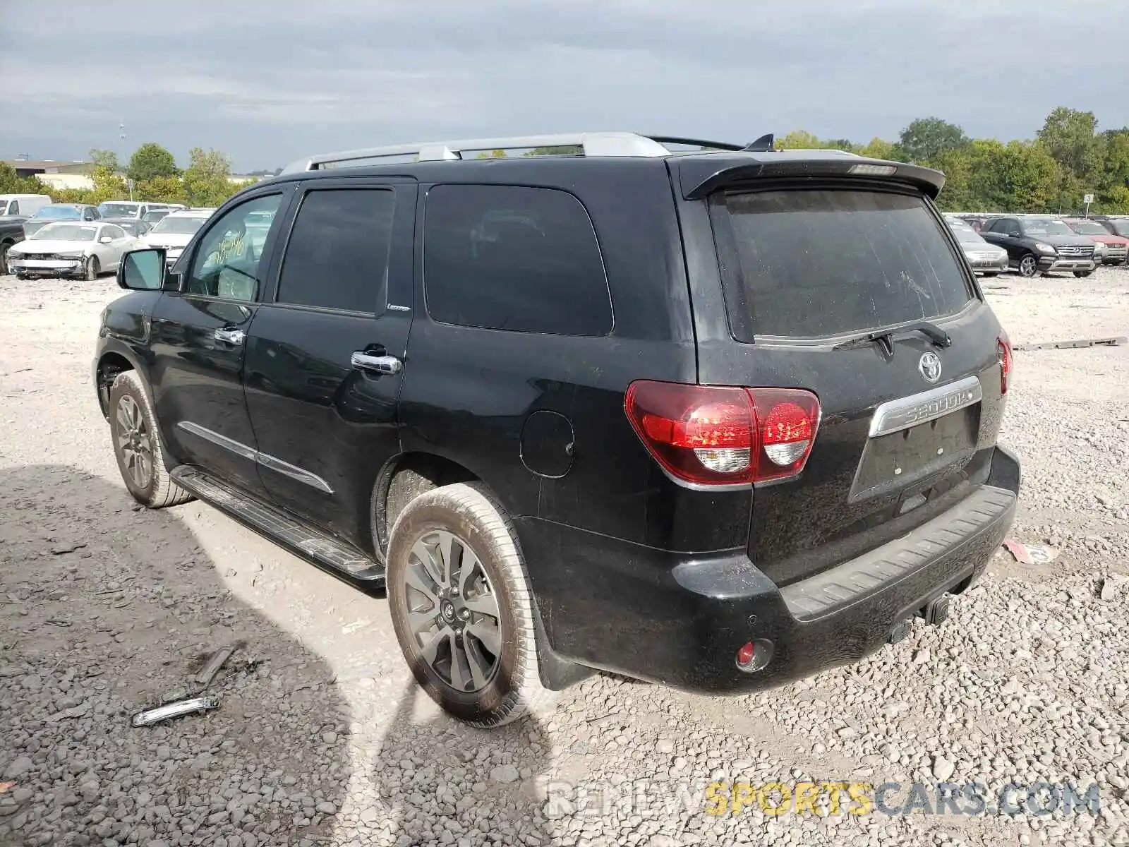 3 Фотография поврежденного автомобиля 5TDKY5G17KS073931 TOYOTA SEQUOIA 2019