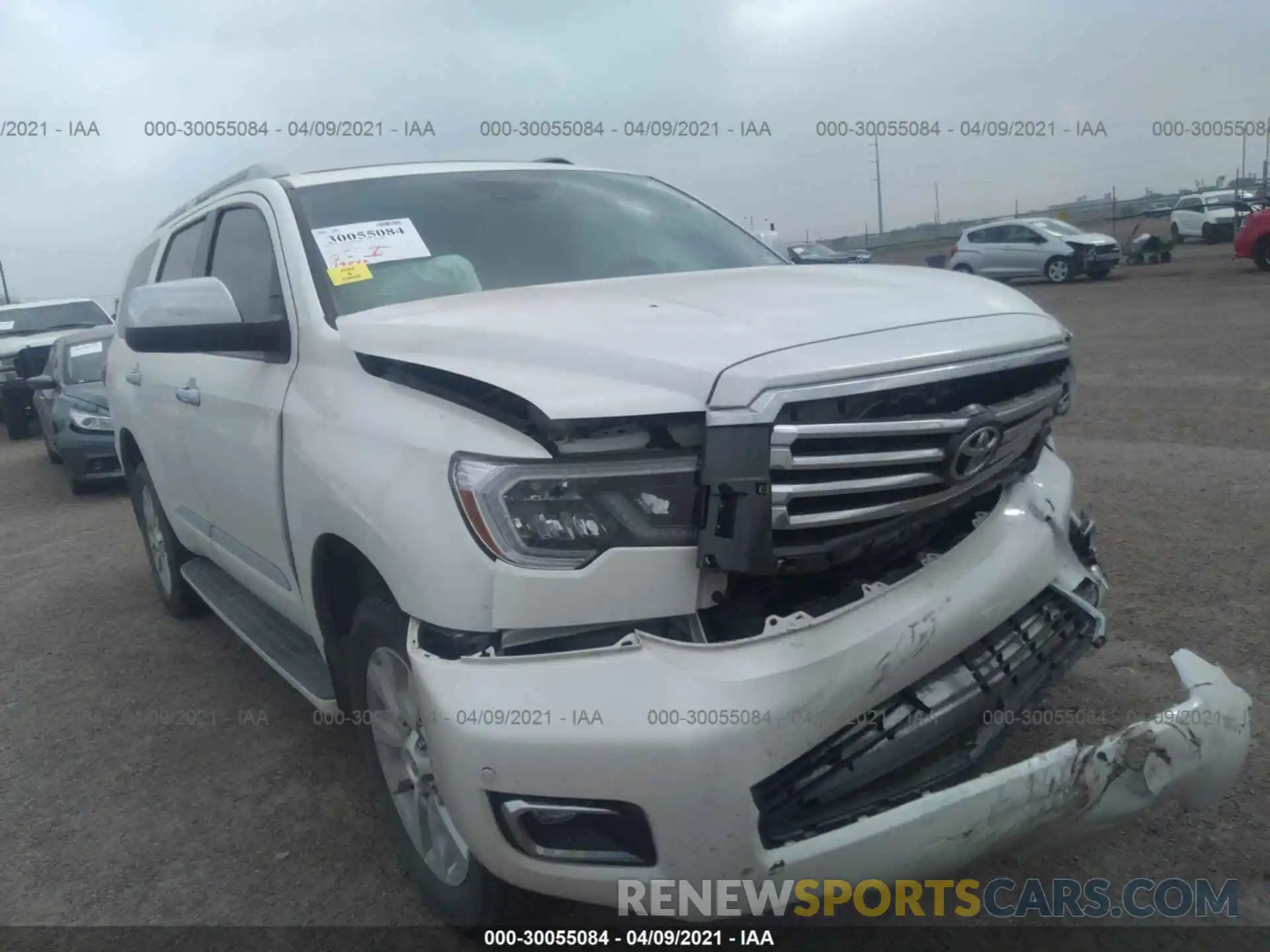 6 Photograph of a damaged car 5TDYY5G17KS073423 TOYOTA SEQUOIA 2019