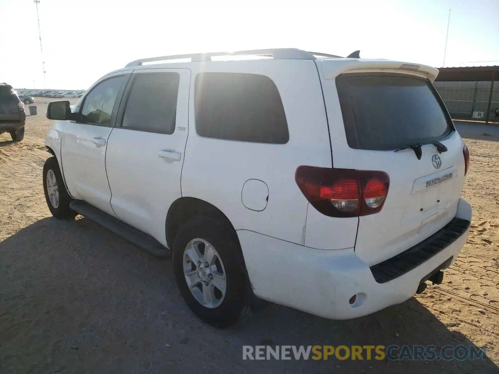 3 Photograph of a damaged car 5TDZY5G12KS073687 TOYOTA SEQUOIA 2019