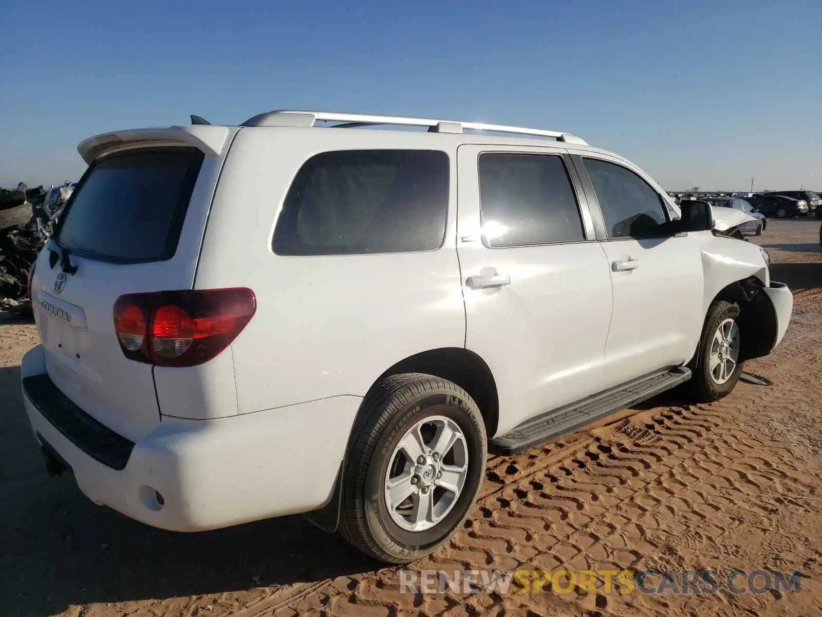 4 Фотография поврежденного автомобиля 5TDZY5G12KS073687 TOYOTA SEQUOIA 2019