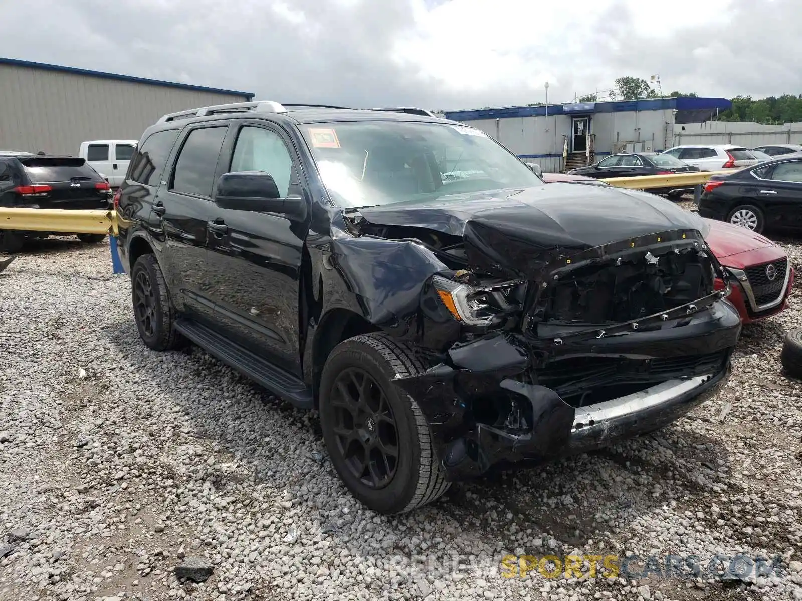 1 Photograph of a damaged car 5TDZY5G18KS072219 TOYOTA SEQUOIA 2019
