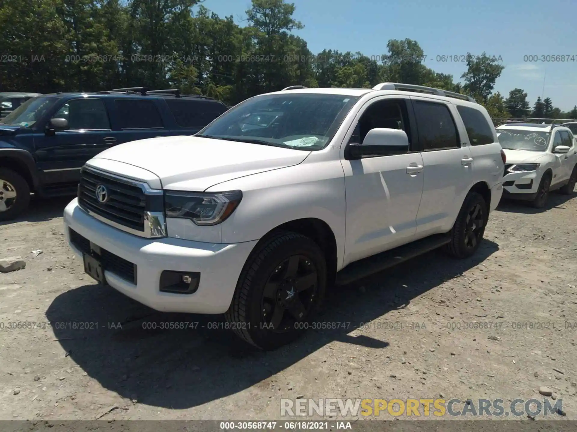 2 Photograph of a damaged car 5TDZY5G18KS072401 TOYOTA SEQUOIA 2019